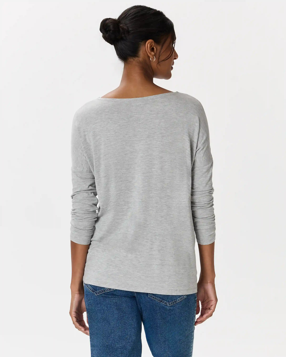 Bamboo Jersey Maternity Long Sleeve Tee (2-pack)