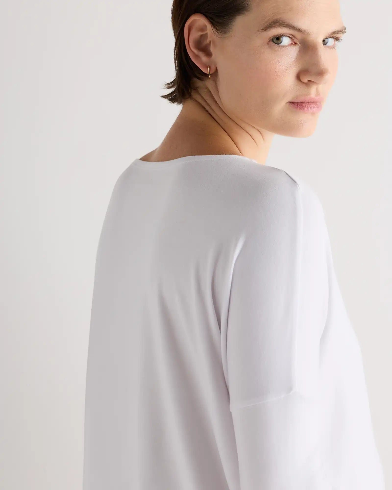 Bamboo Jersey Maternity Long Sleeve Tee (2-pack)