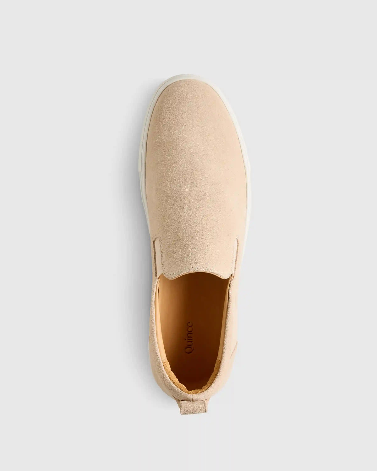 Italian Calfskin Suede Slip-On Sneaker