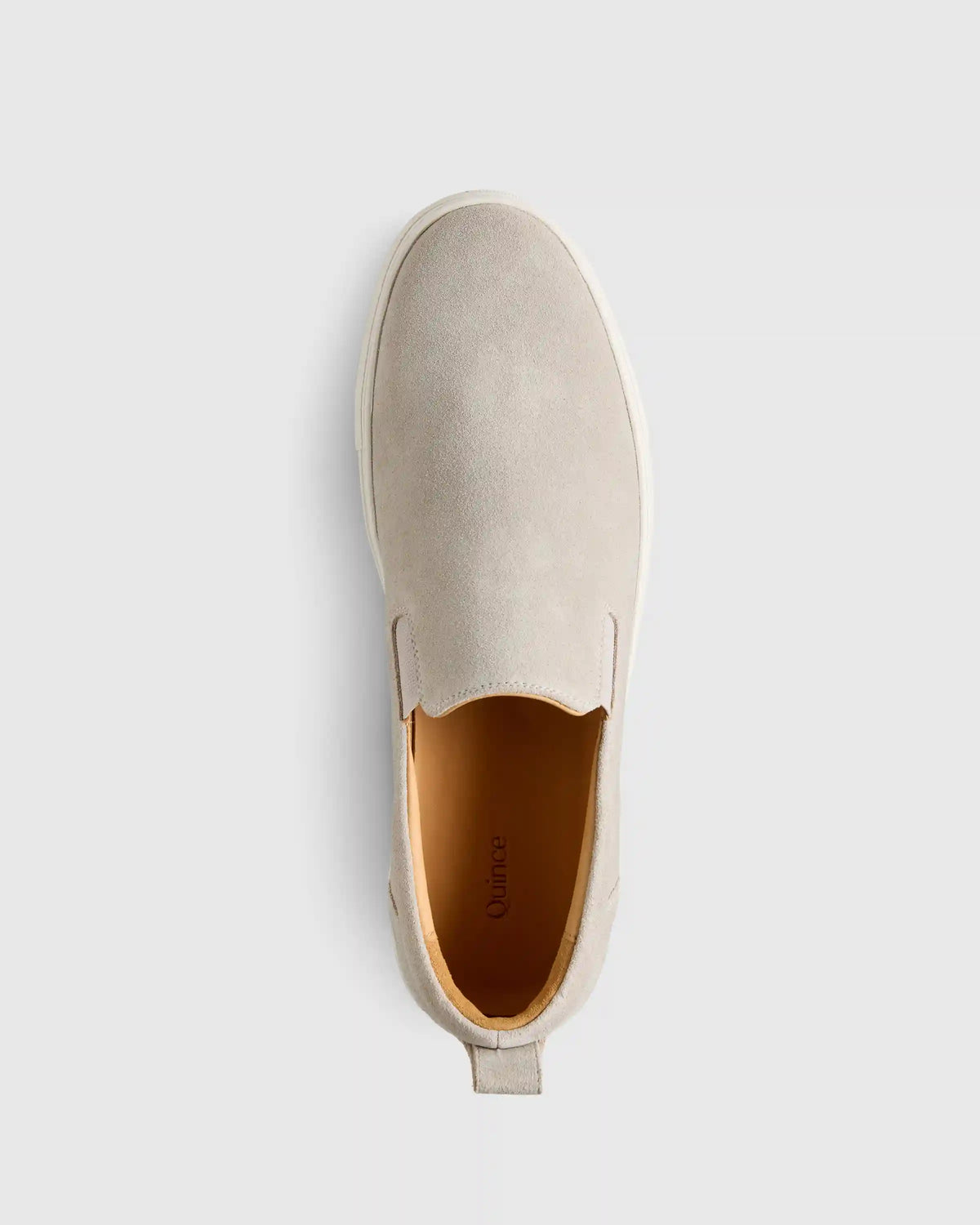 Italian Calfskin Suede Slip-On Sneaker