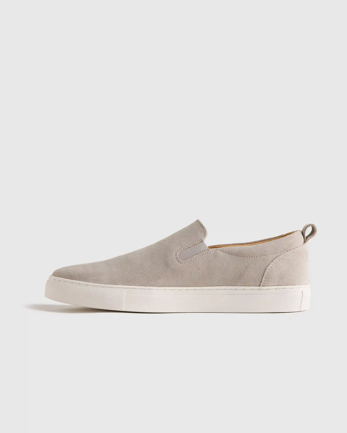 Italian Calfskin Suede Slip-On Sneaker