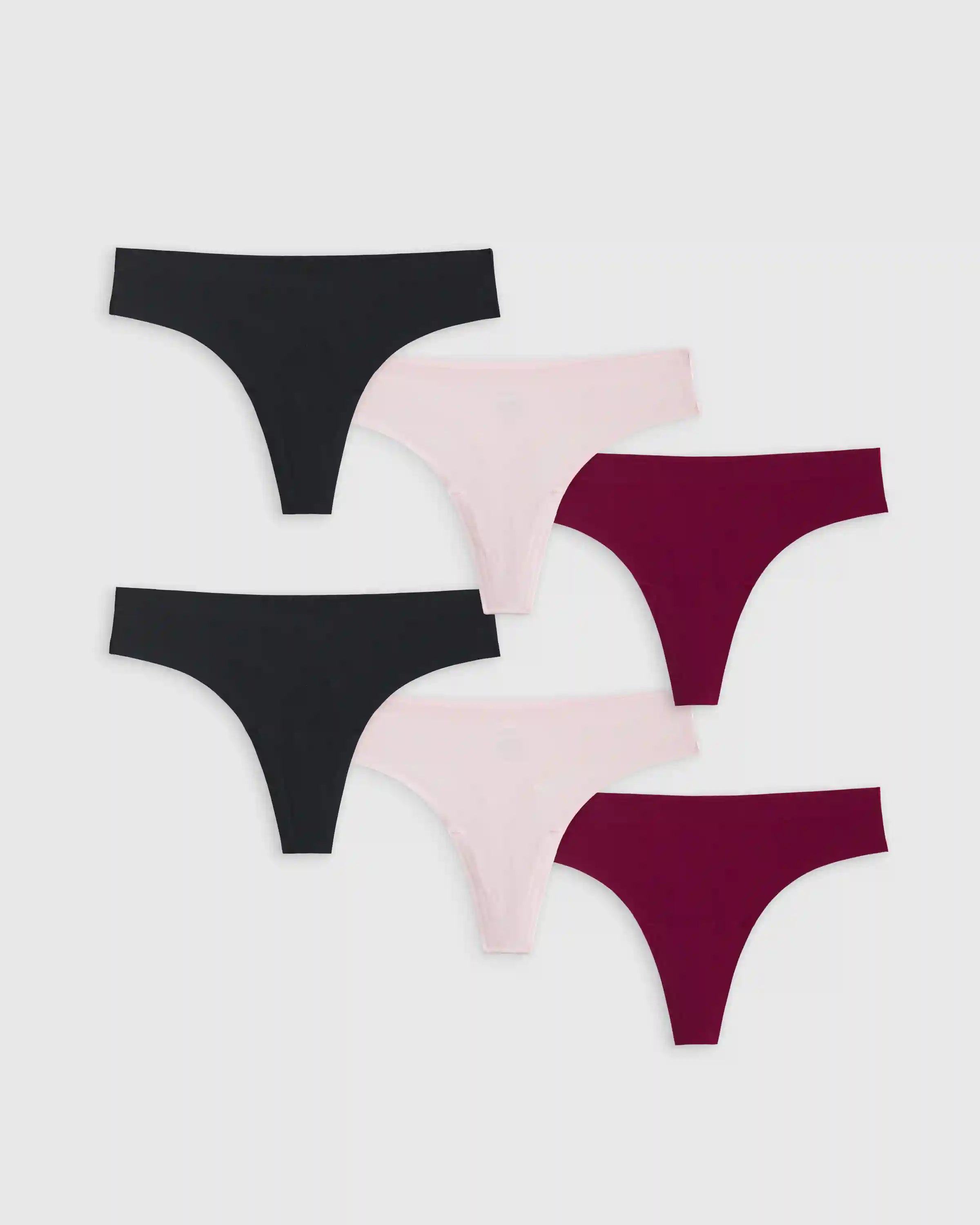 Invisible Bonded Thong (6-Pack)