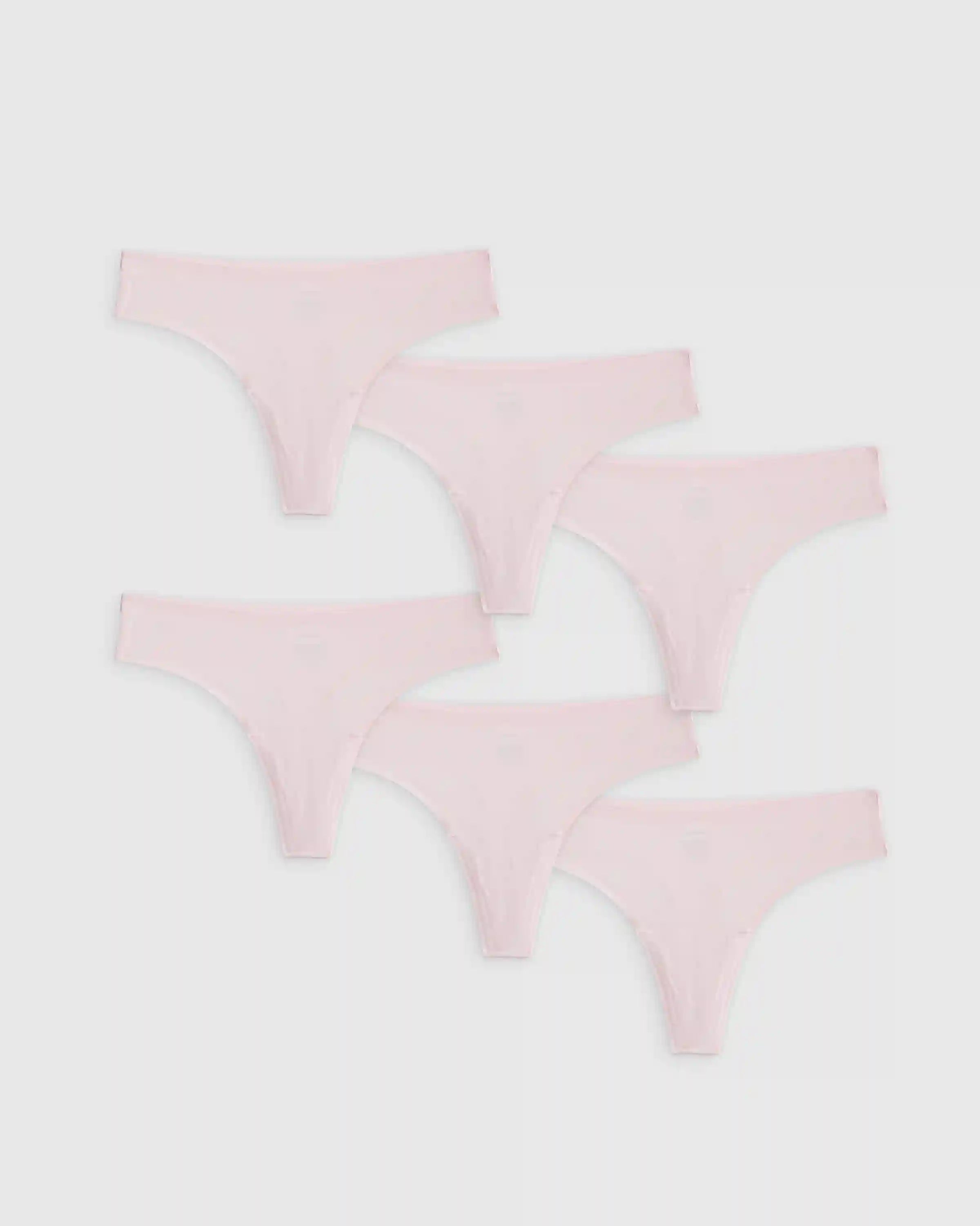 Invisible Bonded Thong (6-Pack)