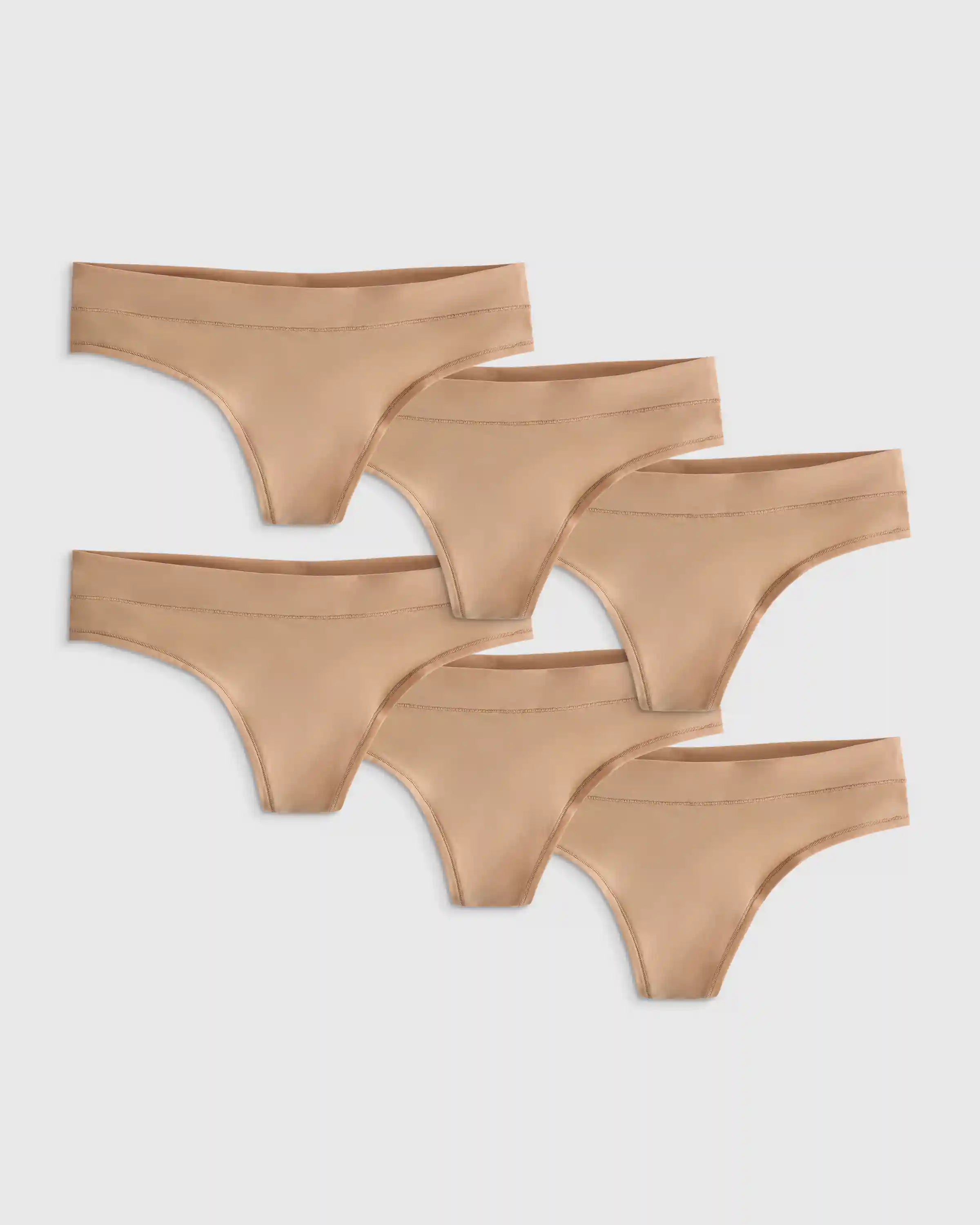 Second Skin Maternity Thong (6-pack)