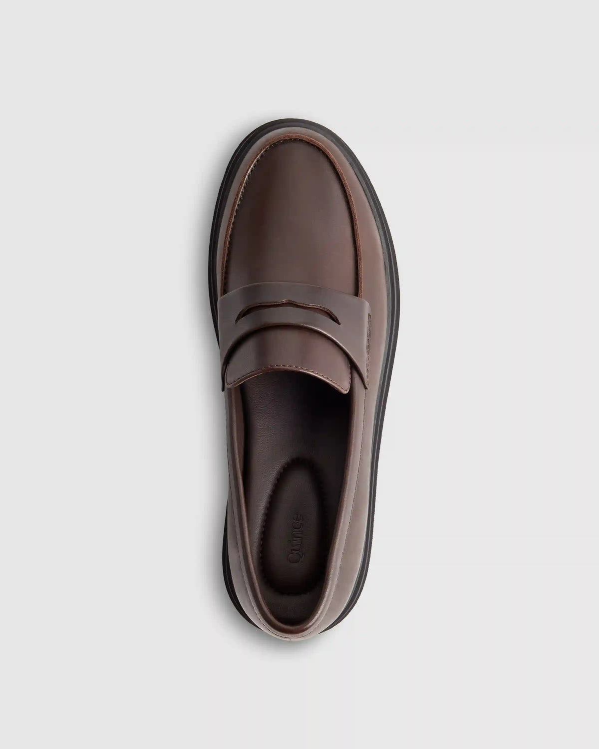 Italian Leather Lug Sole Loafer