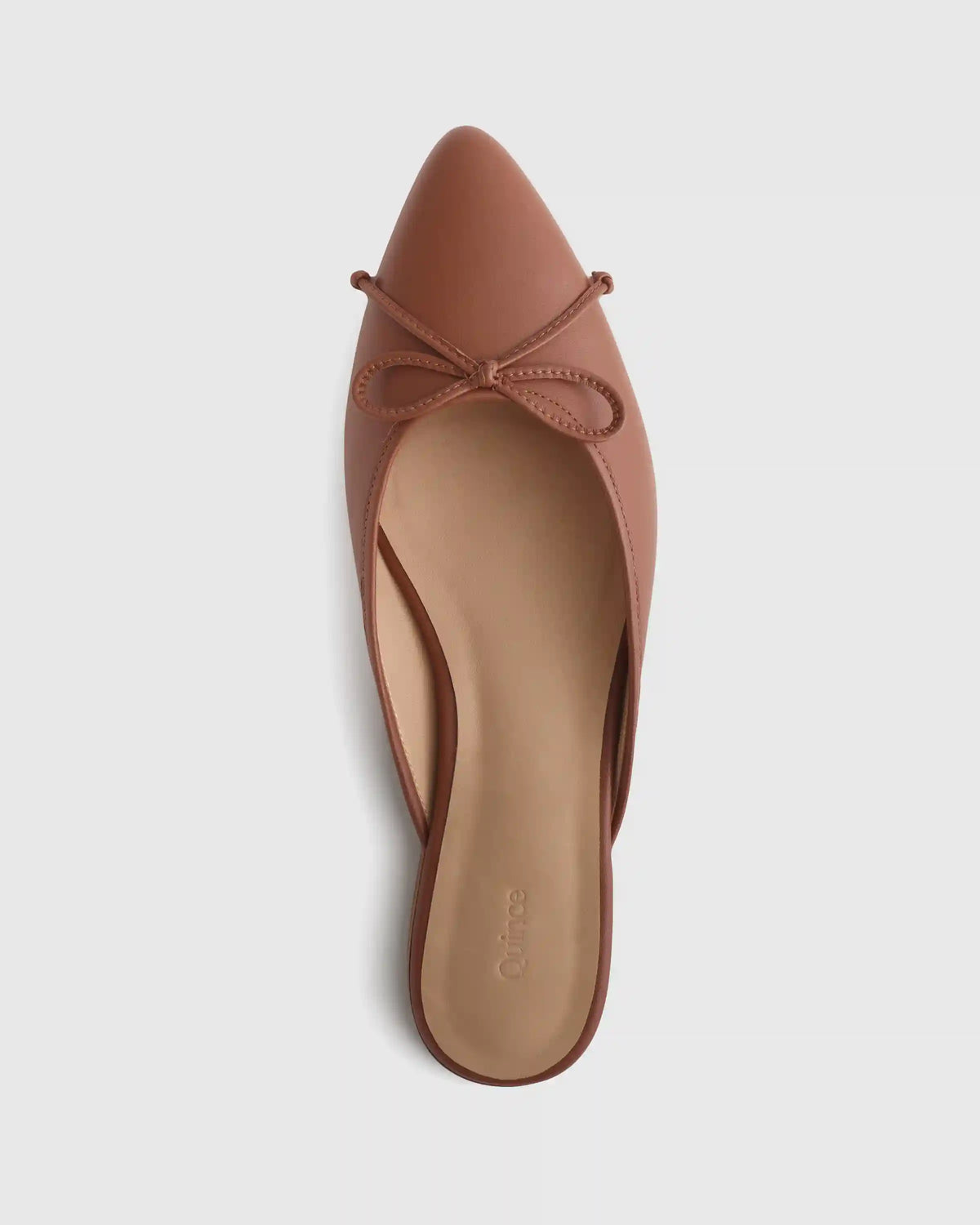 Italian Leather Pointed Mule