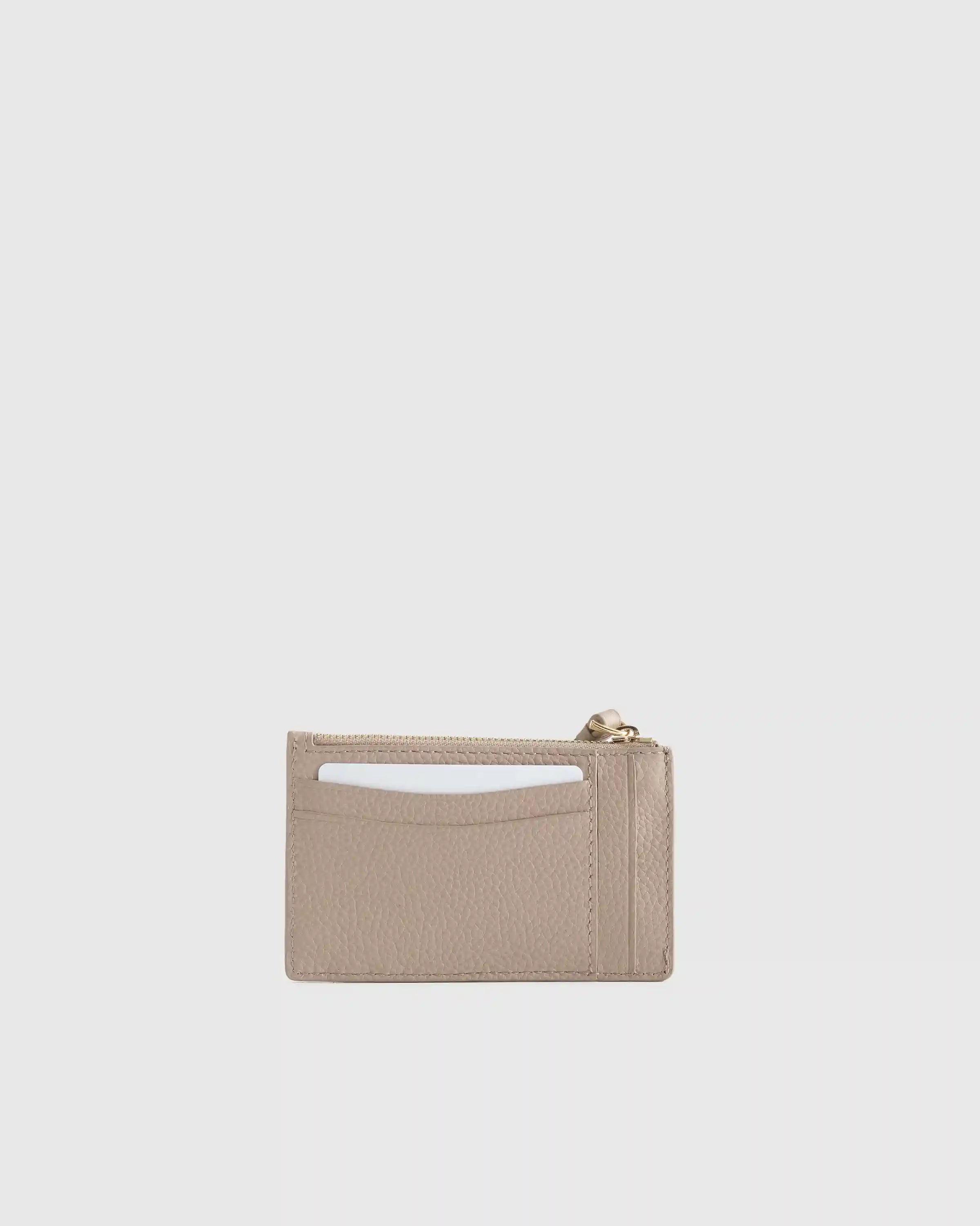 Italian Leather Card Case Wristlet