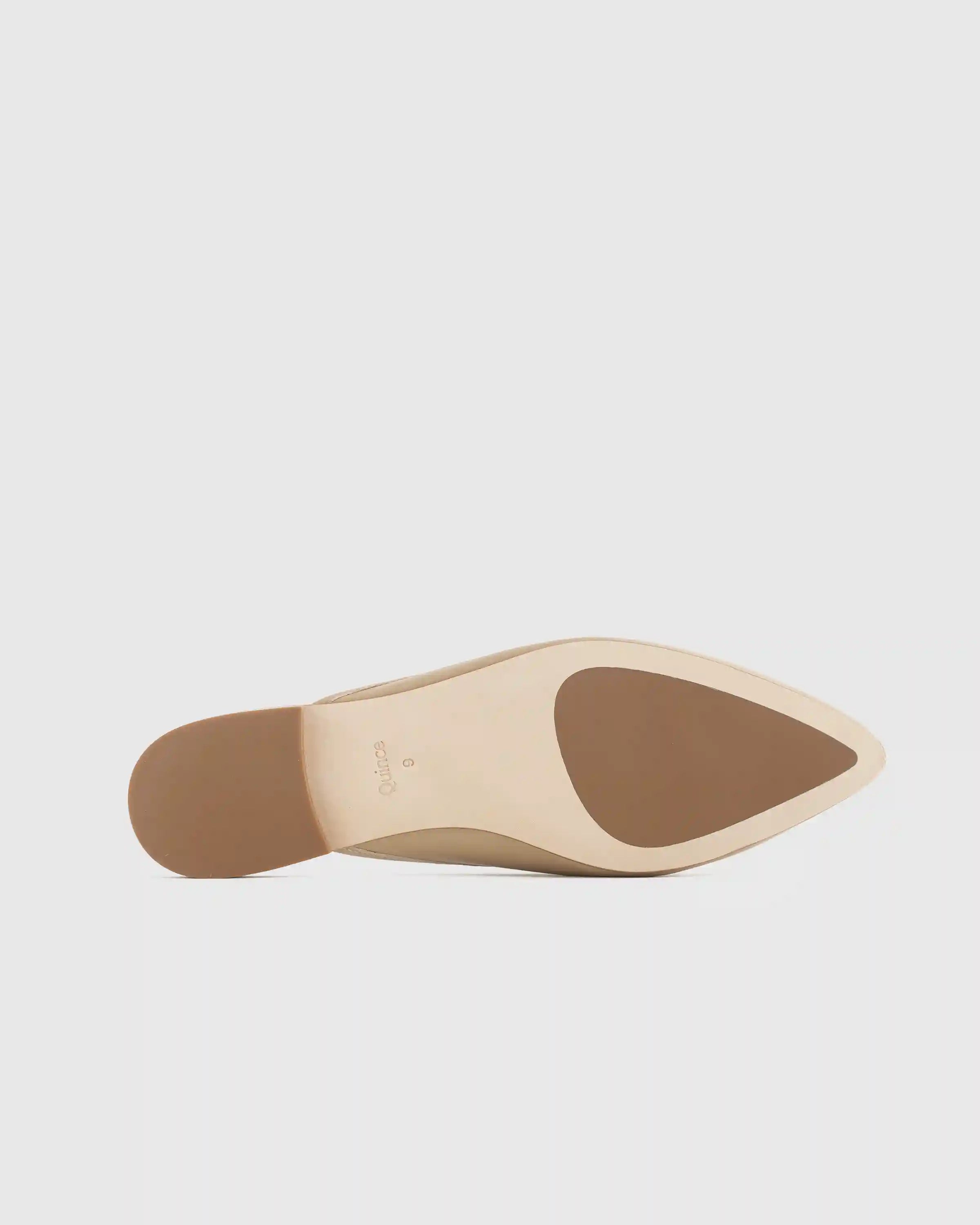 Italian Leather Pointed Mule