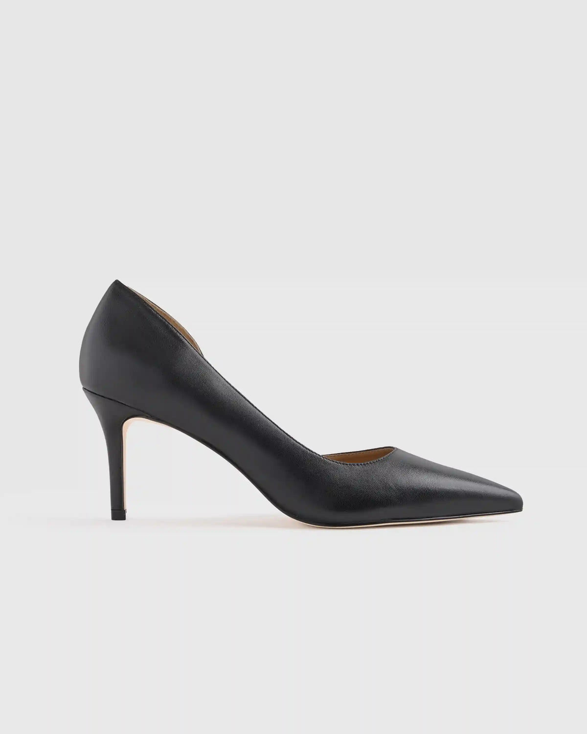 Italian Leather 75mm d'Orsay Pump