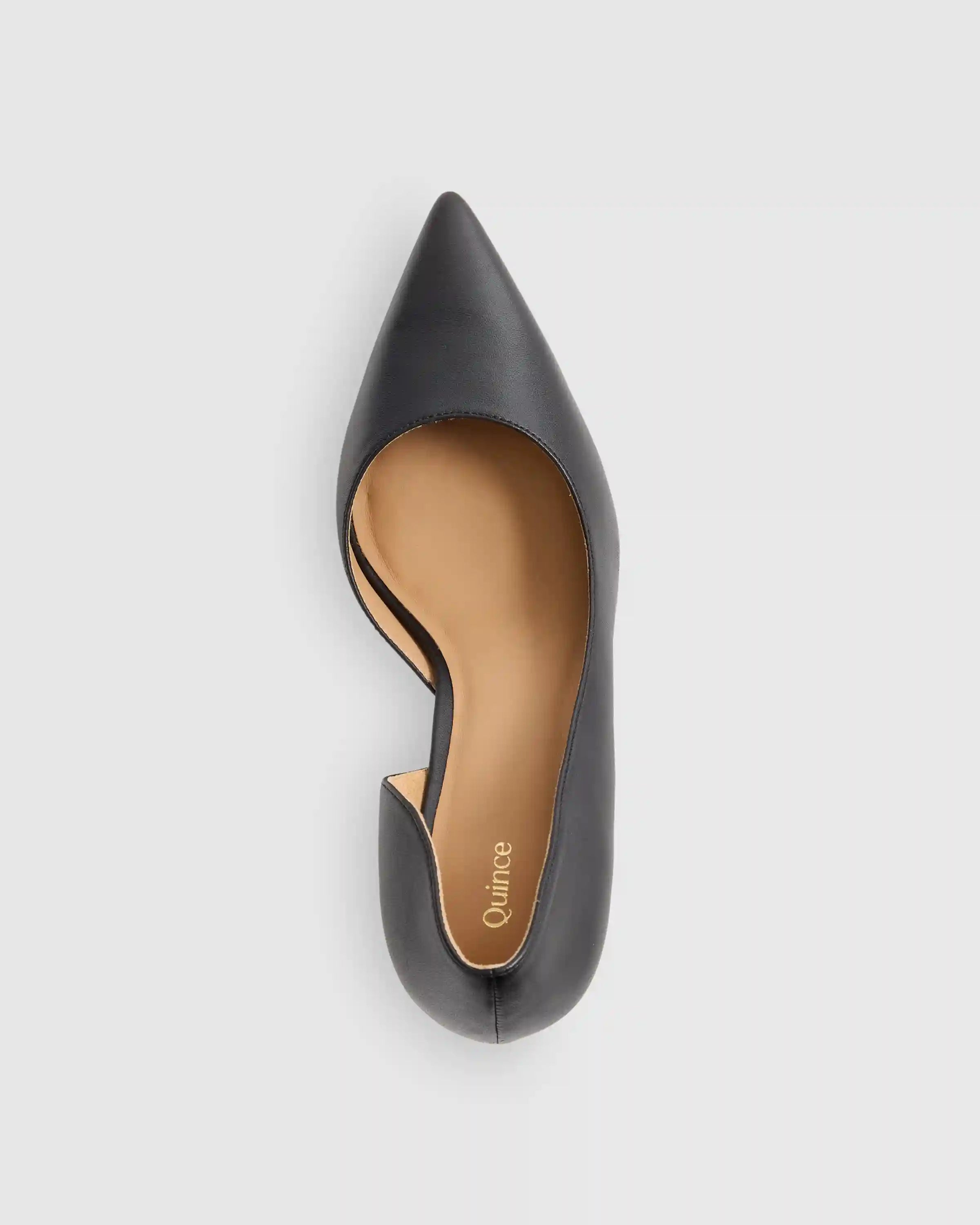 Italian Leather 75mm d'Orsay Pump