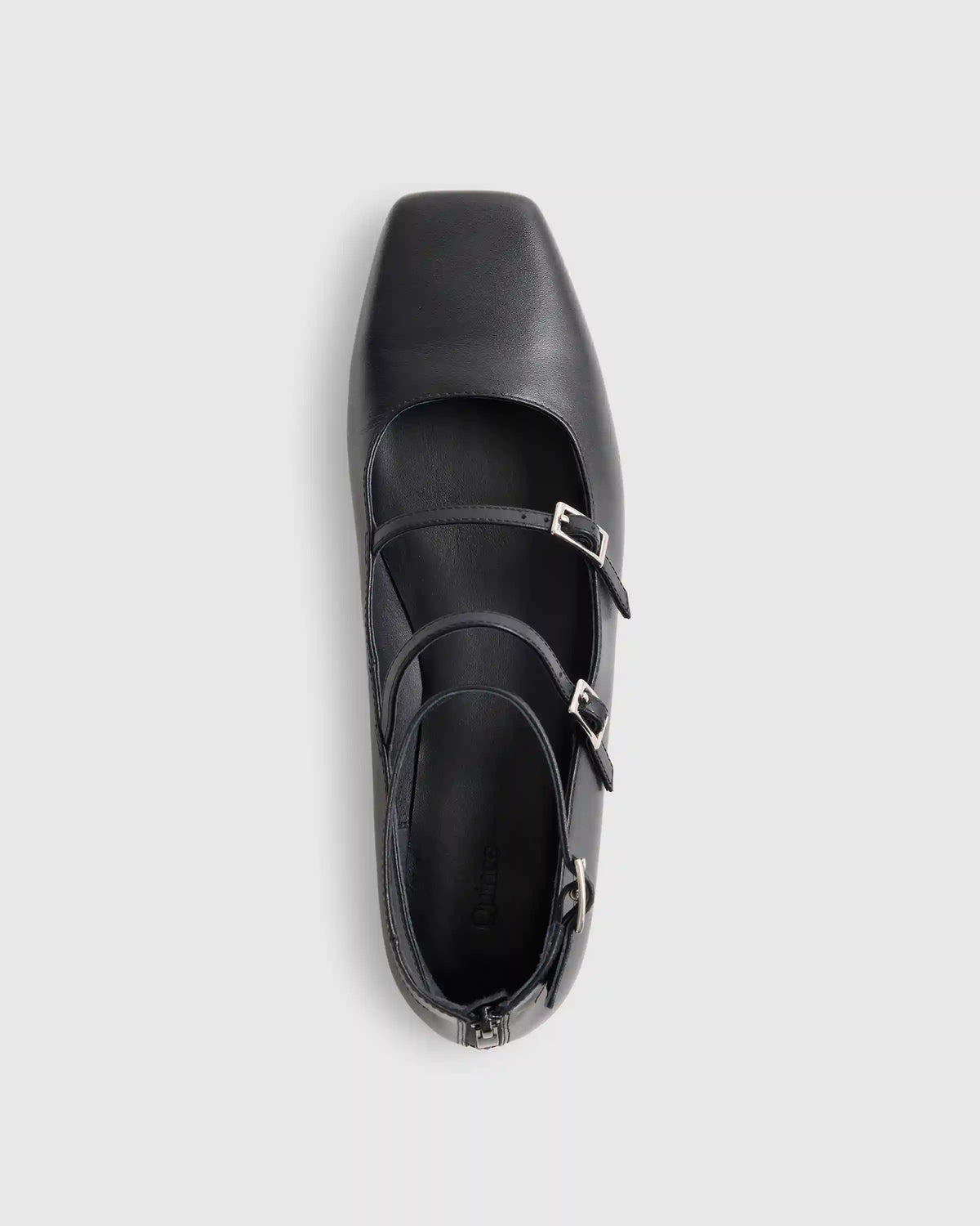 Italian Leather Strappy Ballet Flat