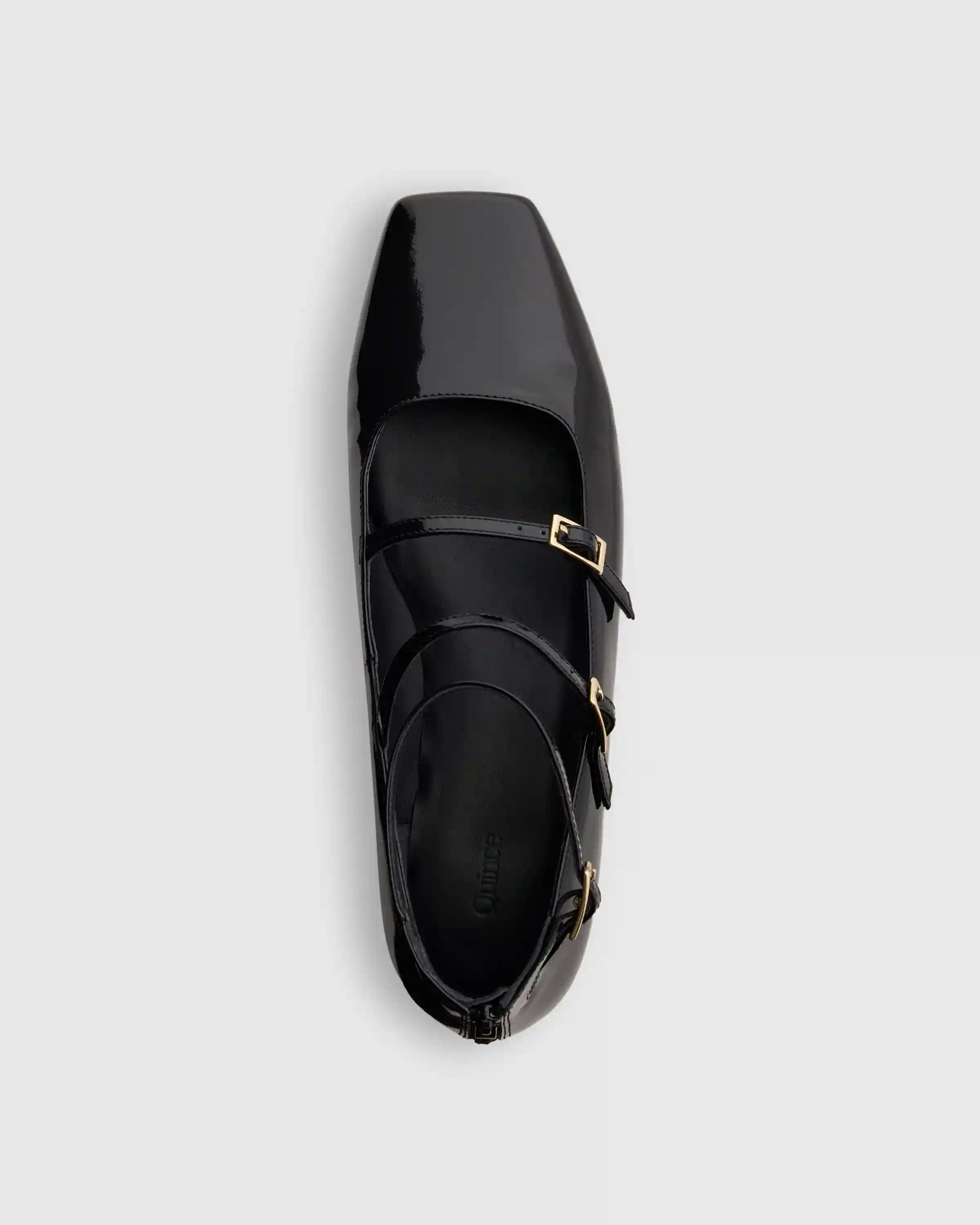 Italian Leather Strappy Ballet Flat