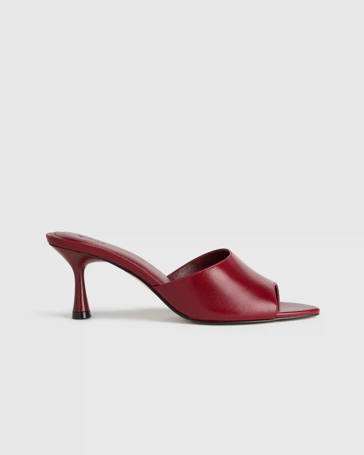 Italian Leather 65mm Stiletto Mule