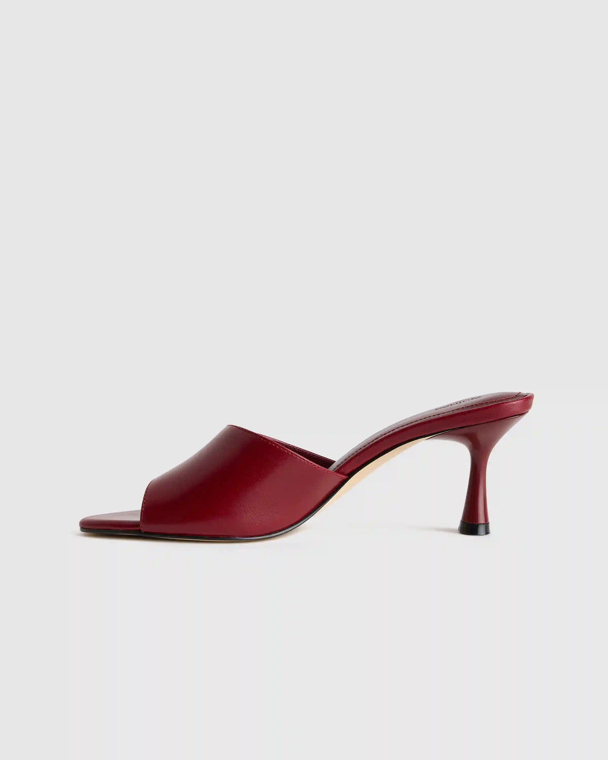 Italian Leather 65mm Stiletto Mule