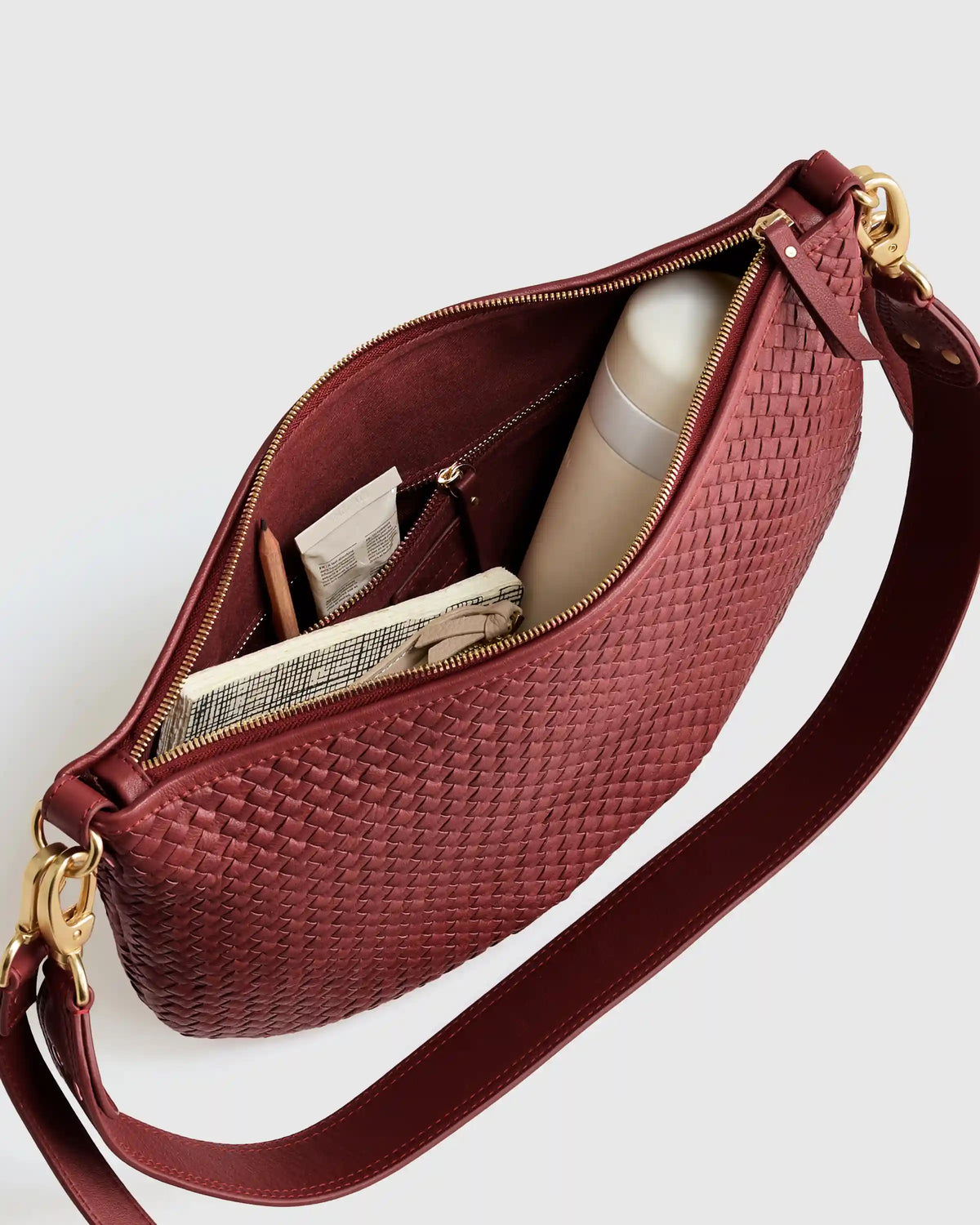 Sloane Handwoven Shoulder Bag