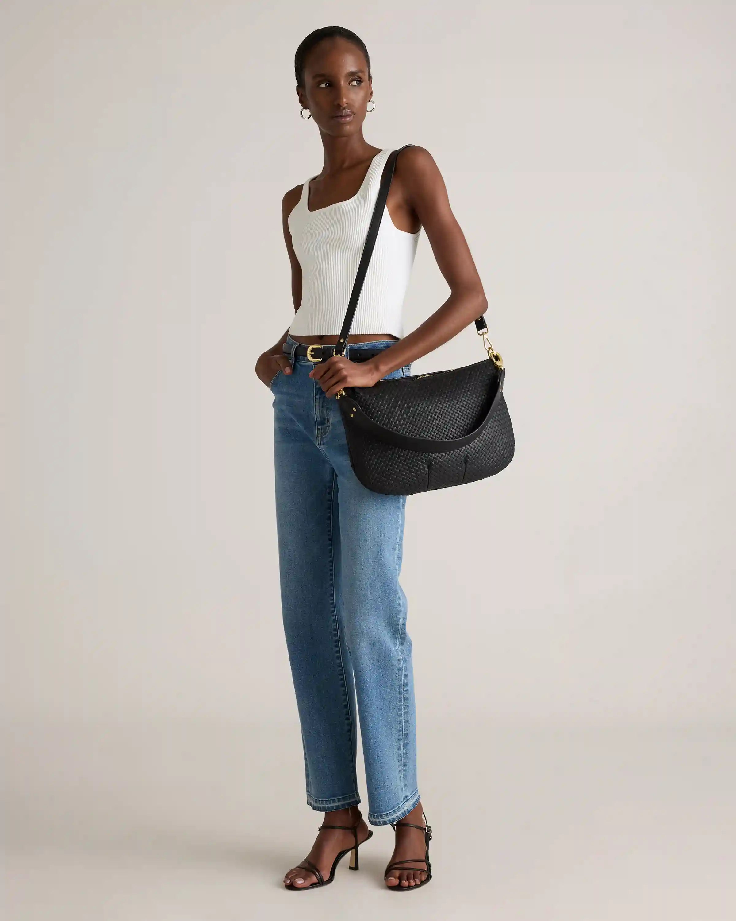 Sloane Handwoven Shoulder Bag