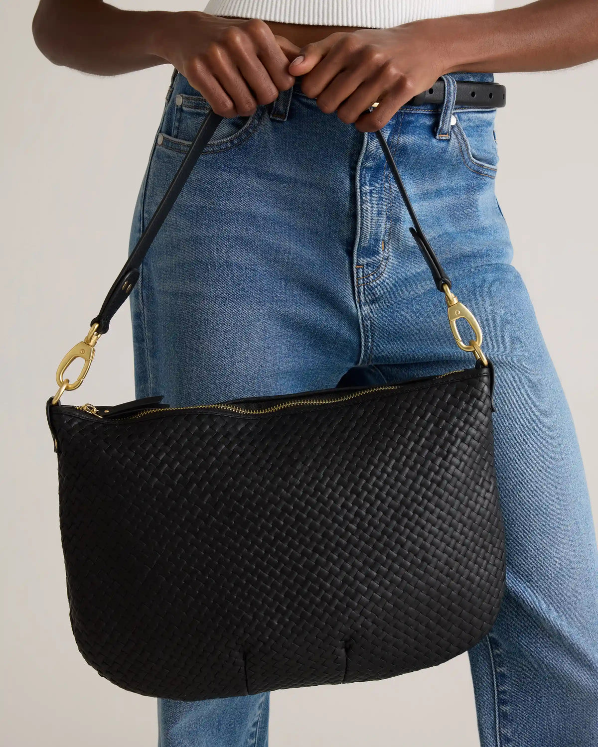 Sloane Handwoven Shoulder Bag