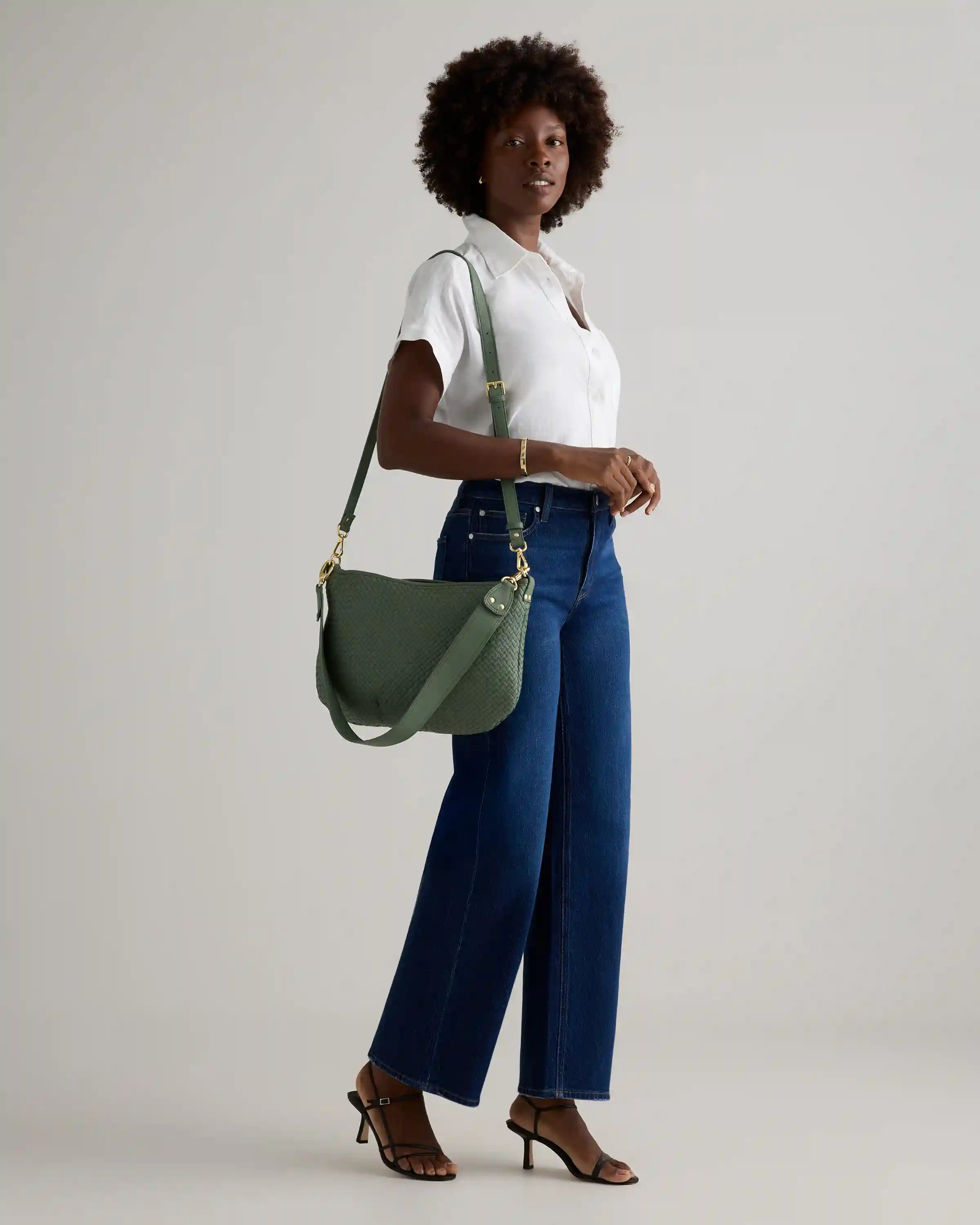 Sloane Handwoven Shoulder Bag
