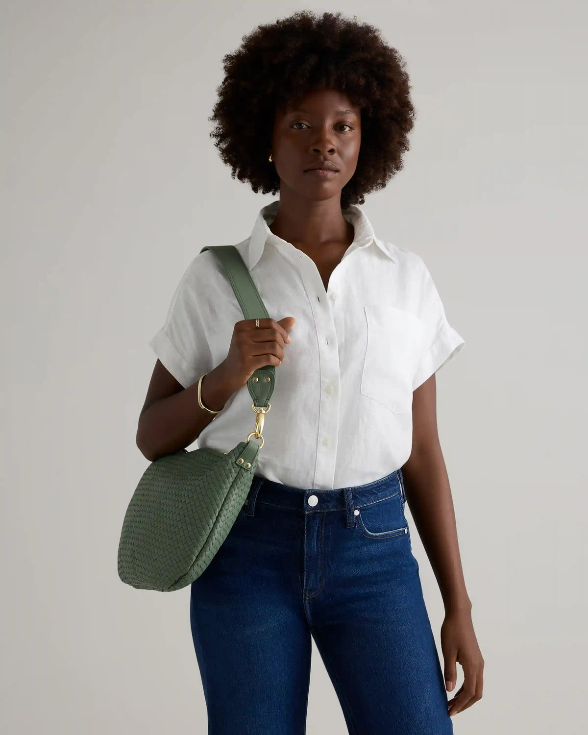 Sloane Handwoven Shoulder Bag