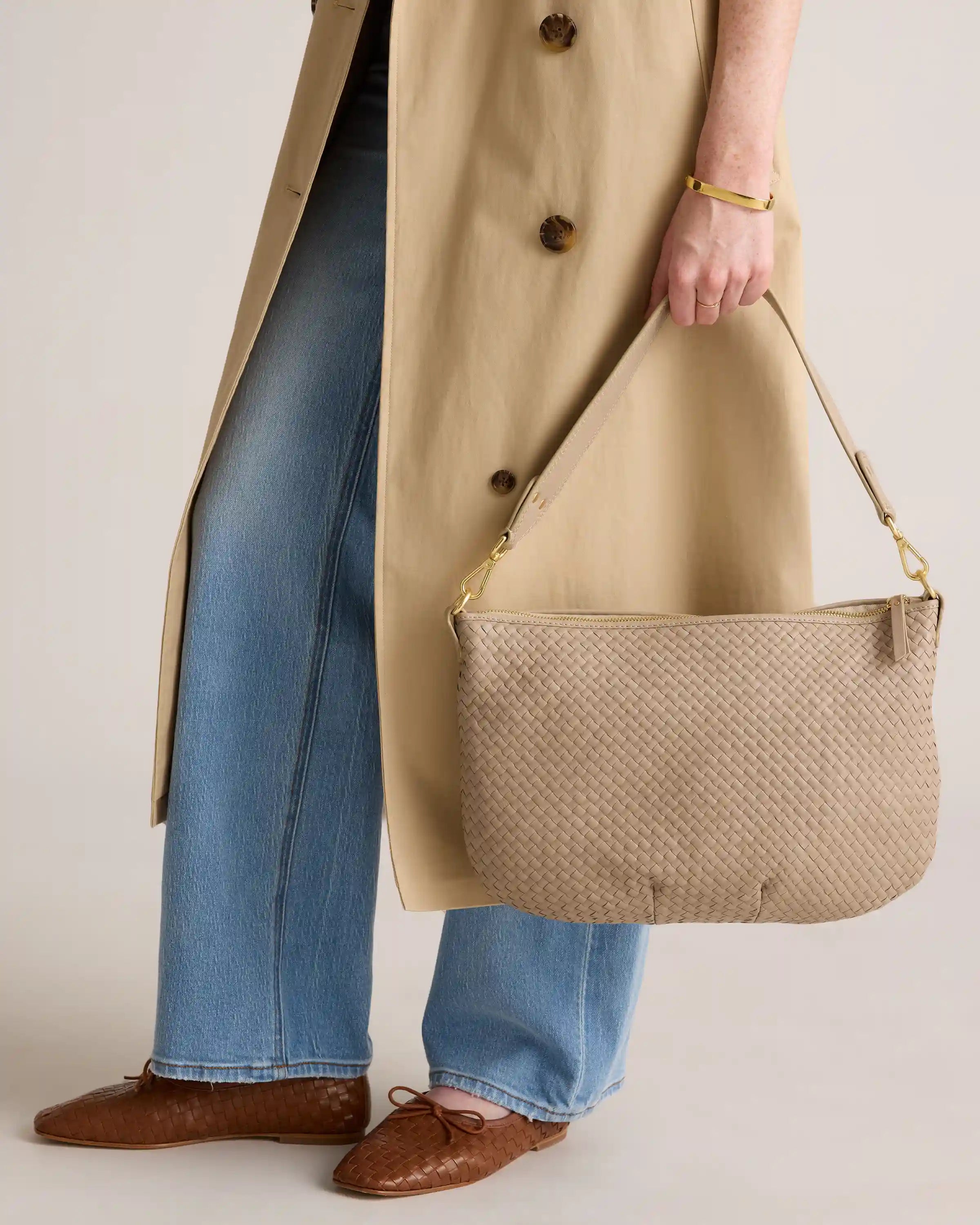 Sloane Handwoven Shoulder Bag