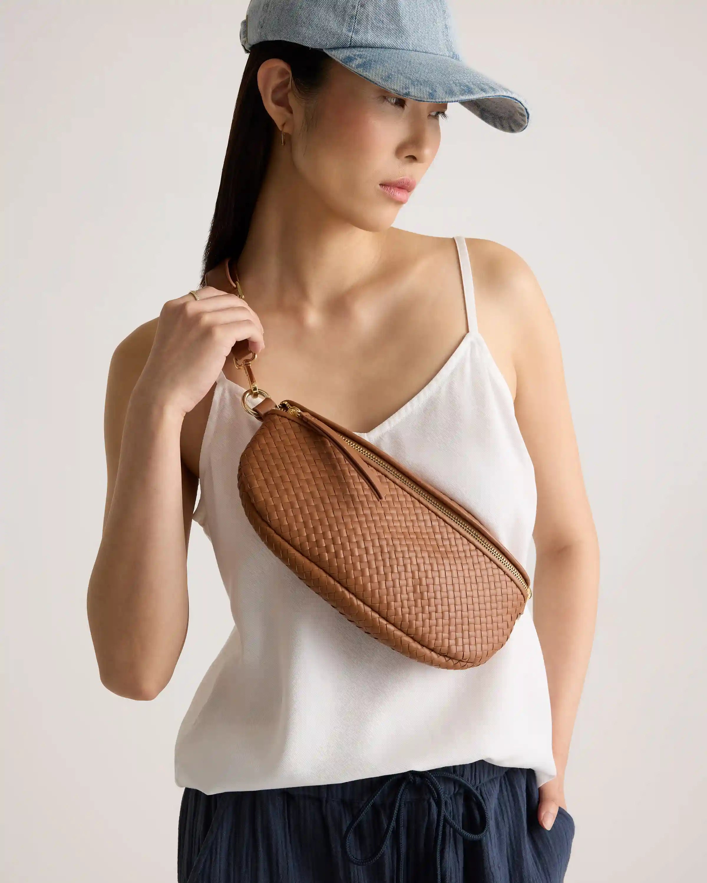 Sloane Handwoven Sling Bag