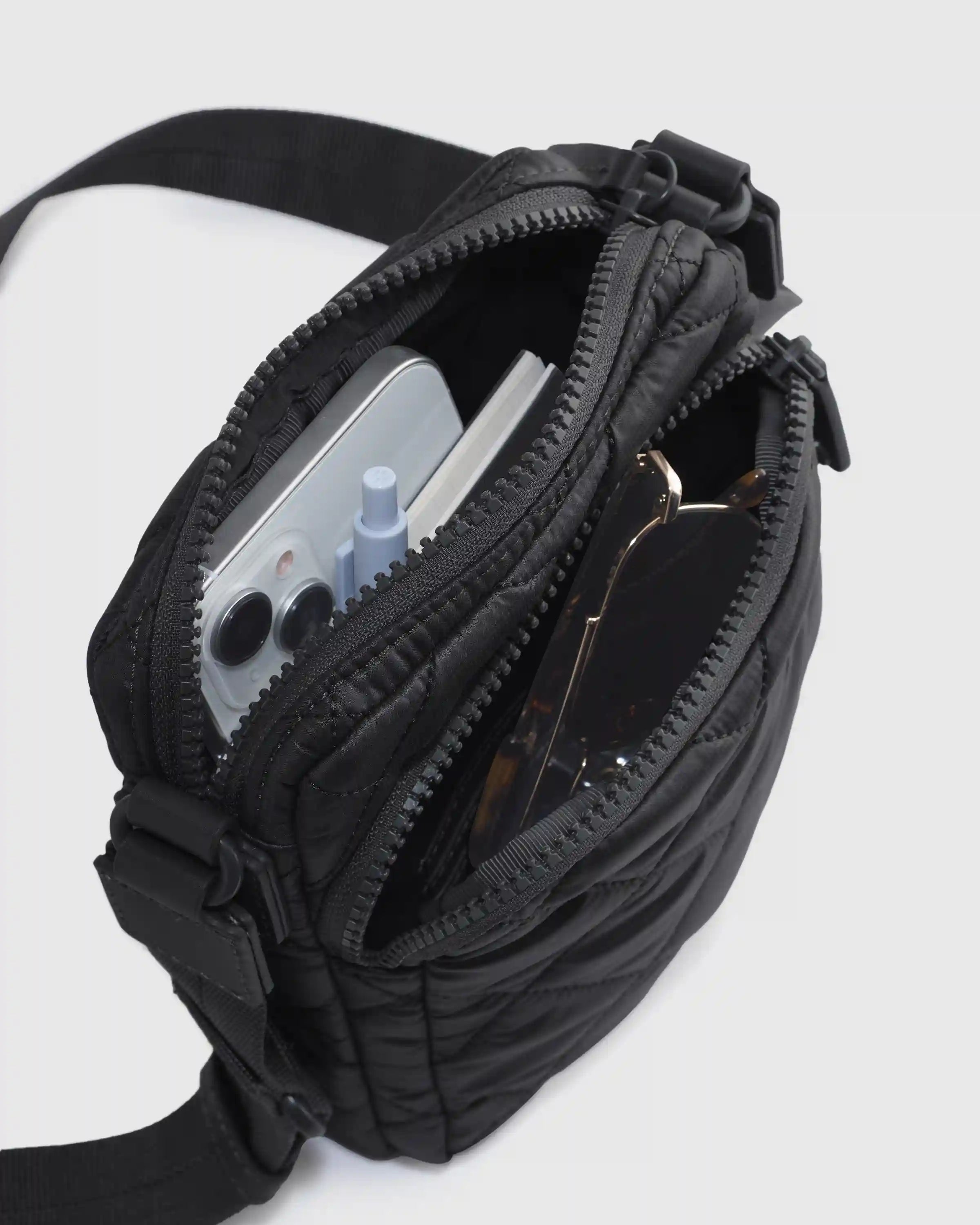Transit Quilted Phone Crossbody