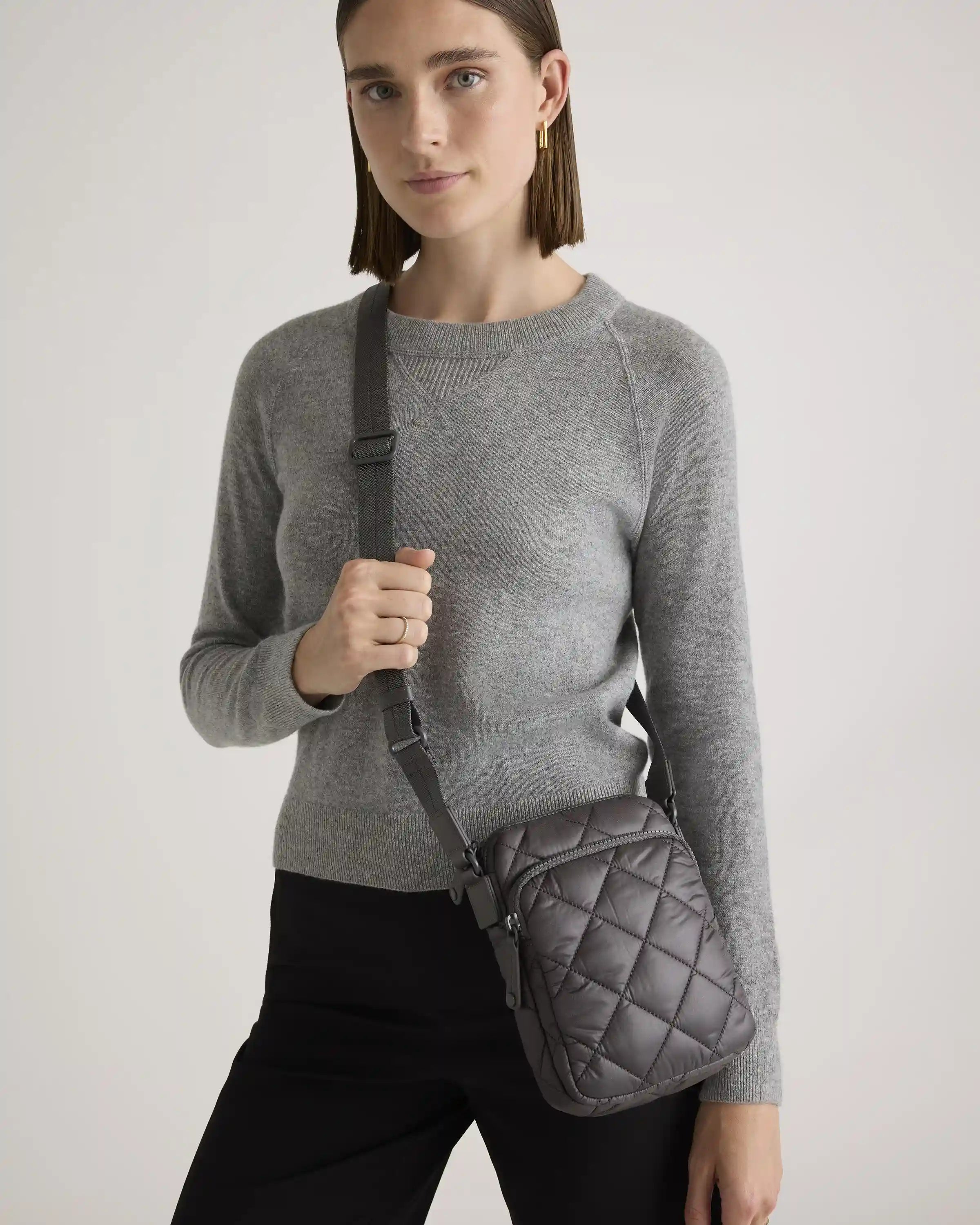 Transit Quilted Phone Crossbody