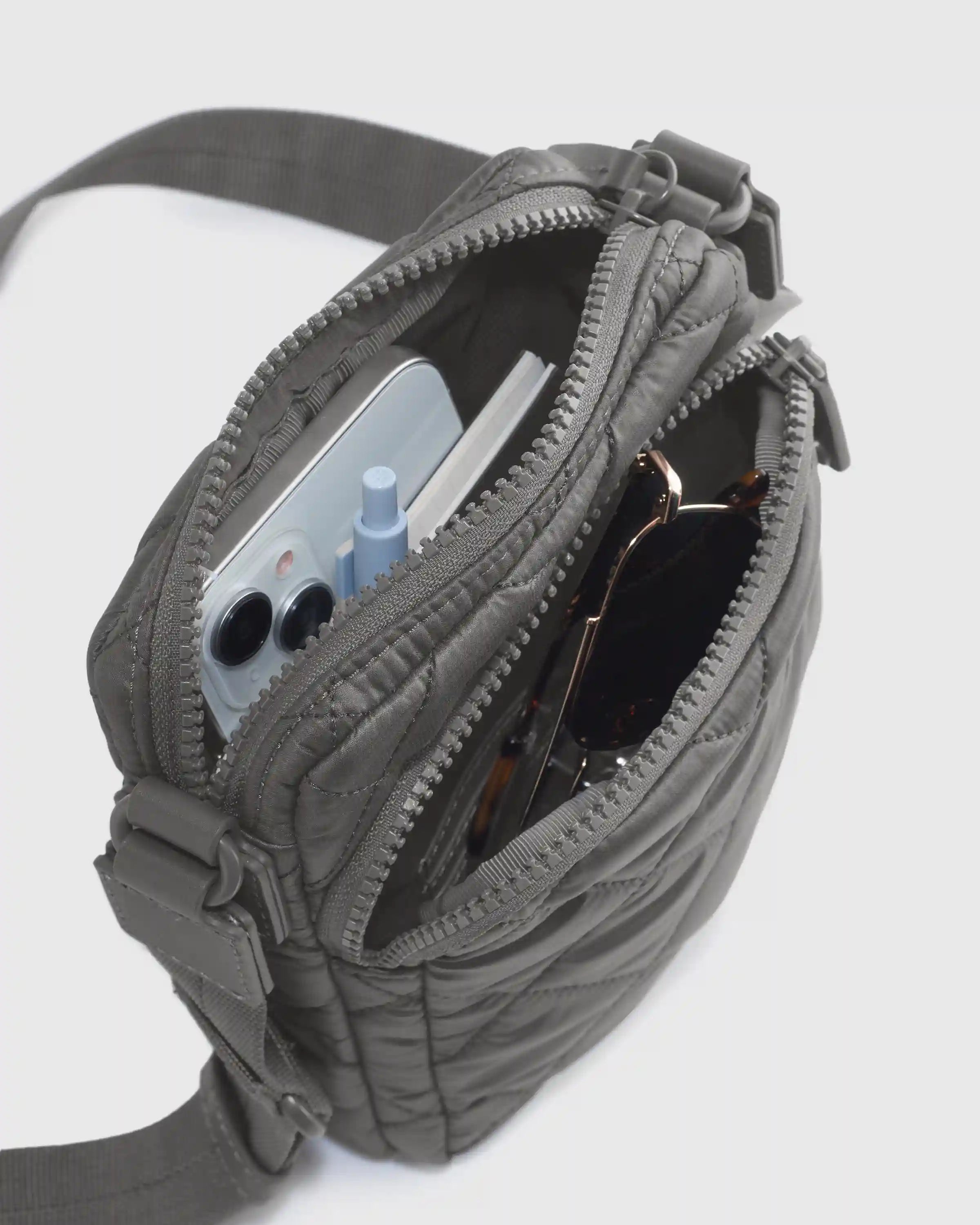 Transit Quilted Phone Crossbody
