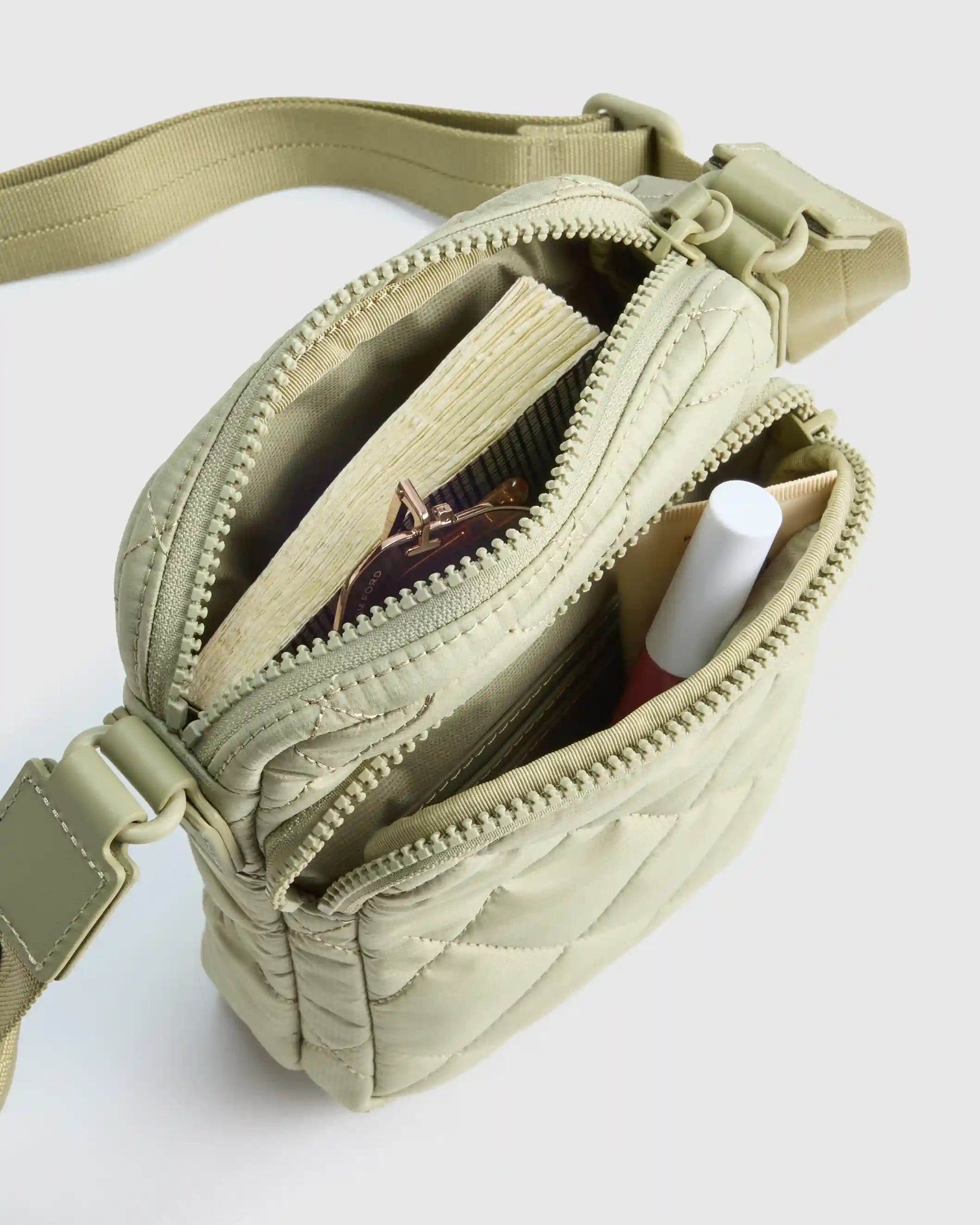 Transit Quilted Phone Crossbody