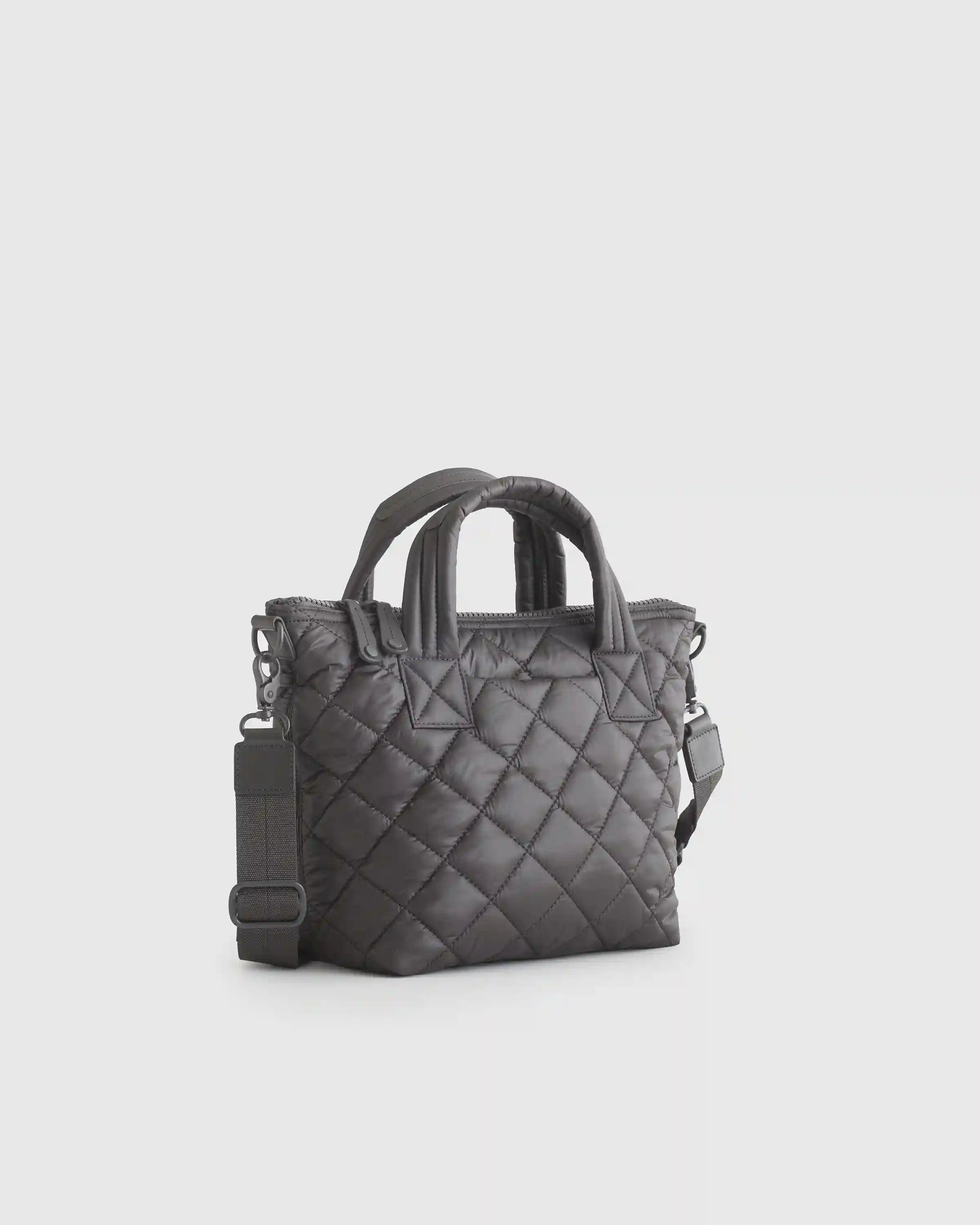 Transit Quilted Small Crossbody Tote