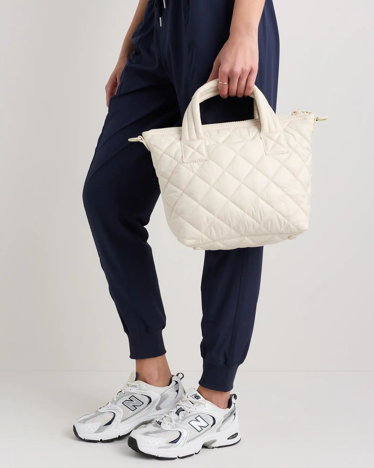 Transit Quilted Small Crossbody Tote