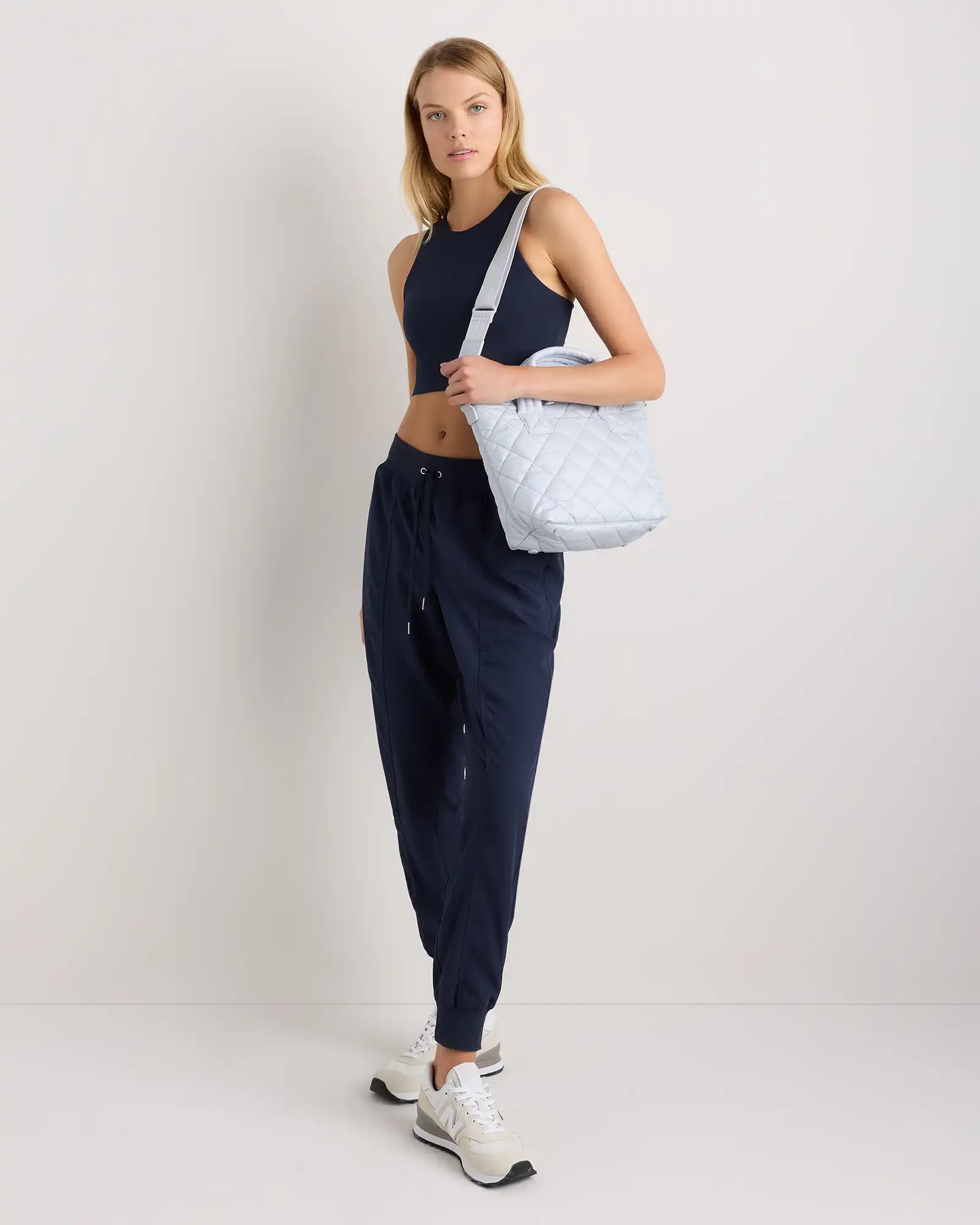 Transit Quilted Small Crossbody Tote