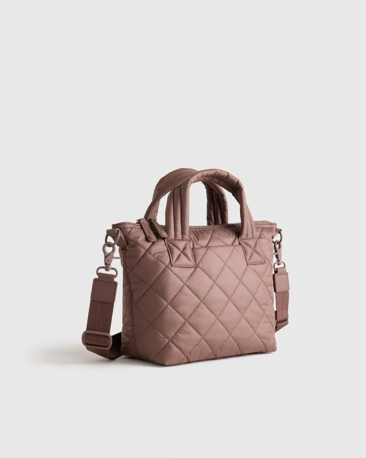 Transit Quilted Small Crossbody Tote