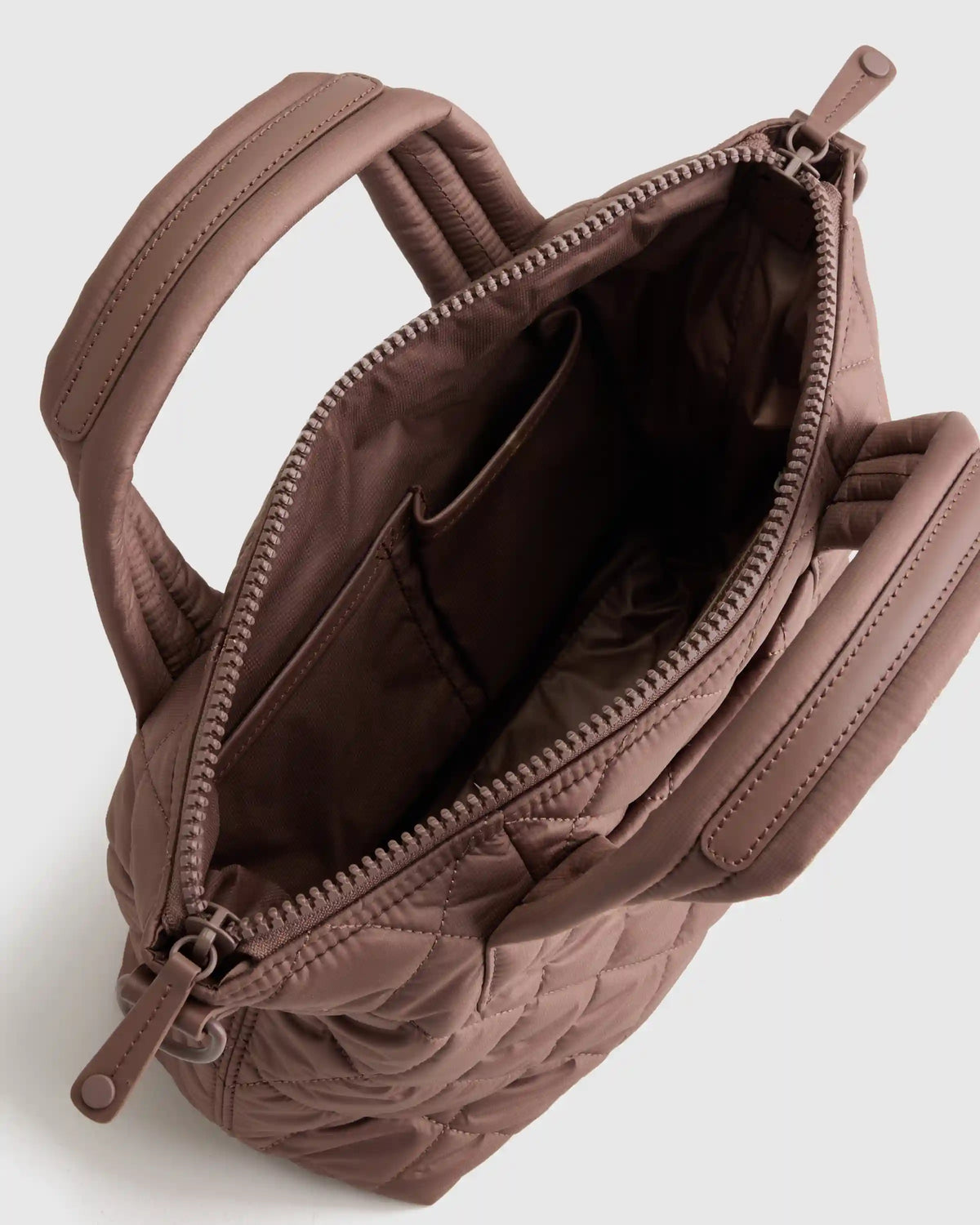 Transit Quilted Small Crossbody Tote