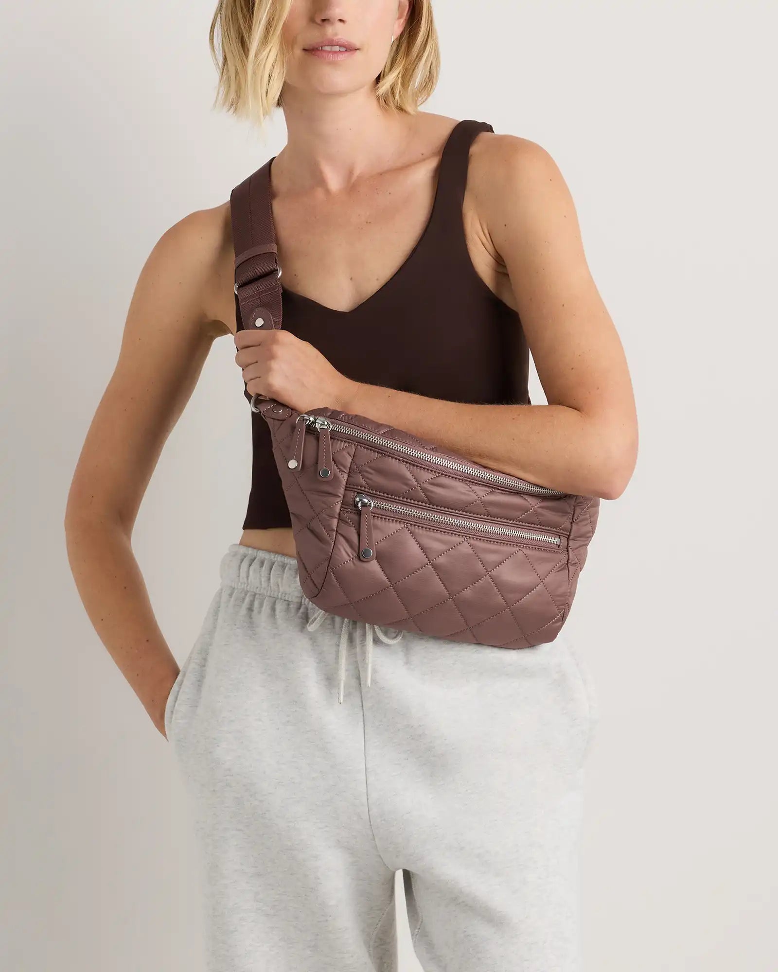 Transit Quilted Sling Bag