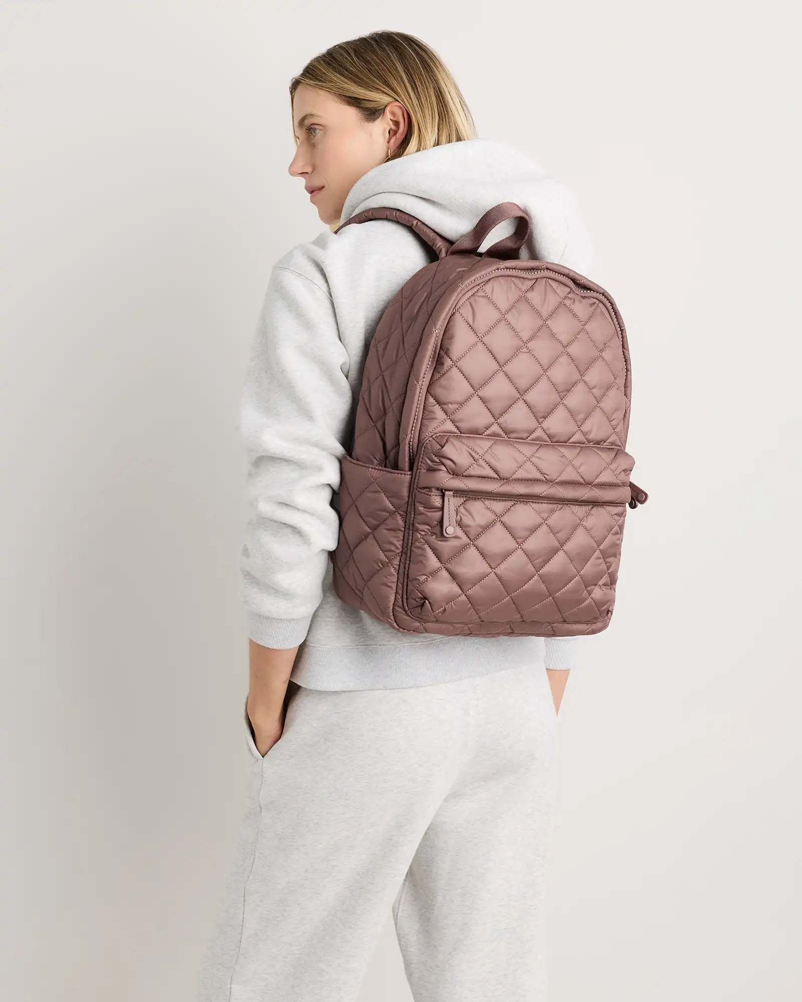 Transit Quilted Commuter Backpack
