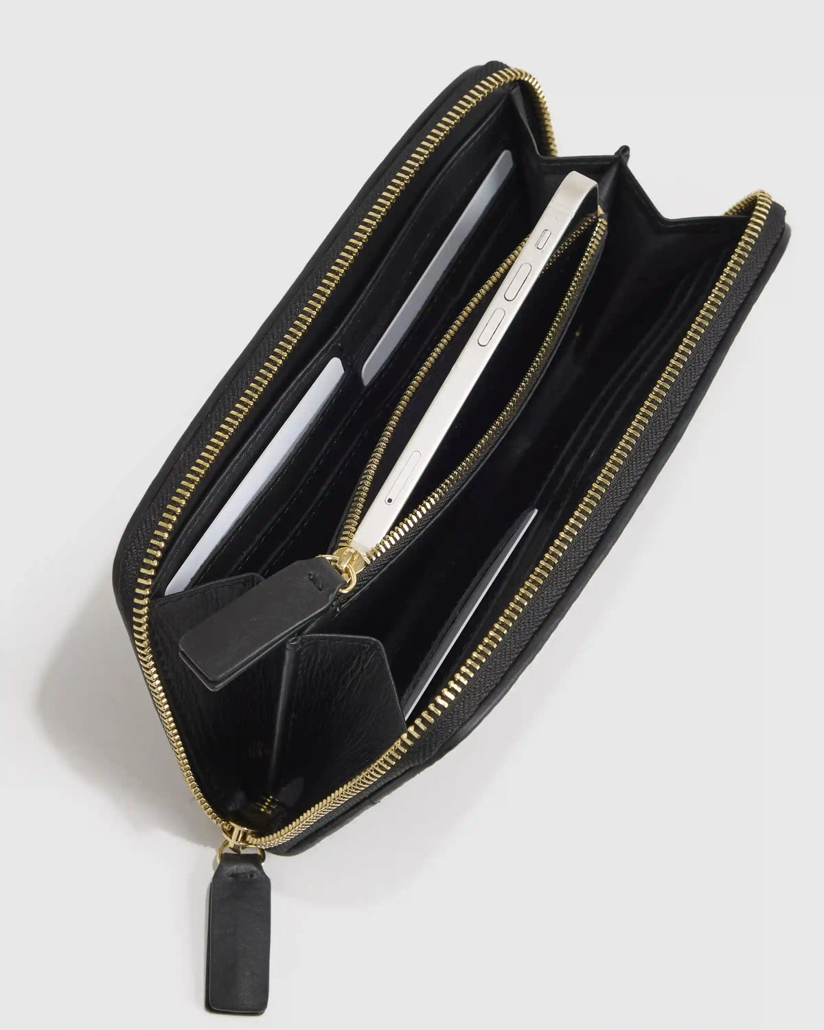 Italian Leather Handwoven Continental Wallet