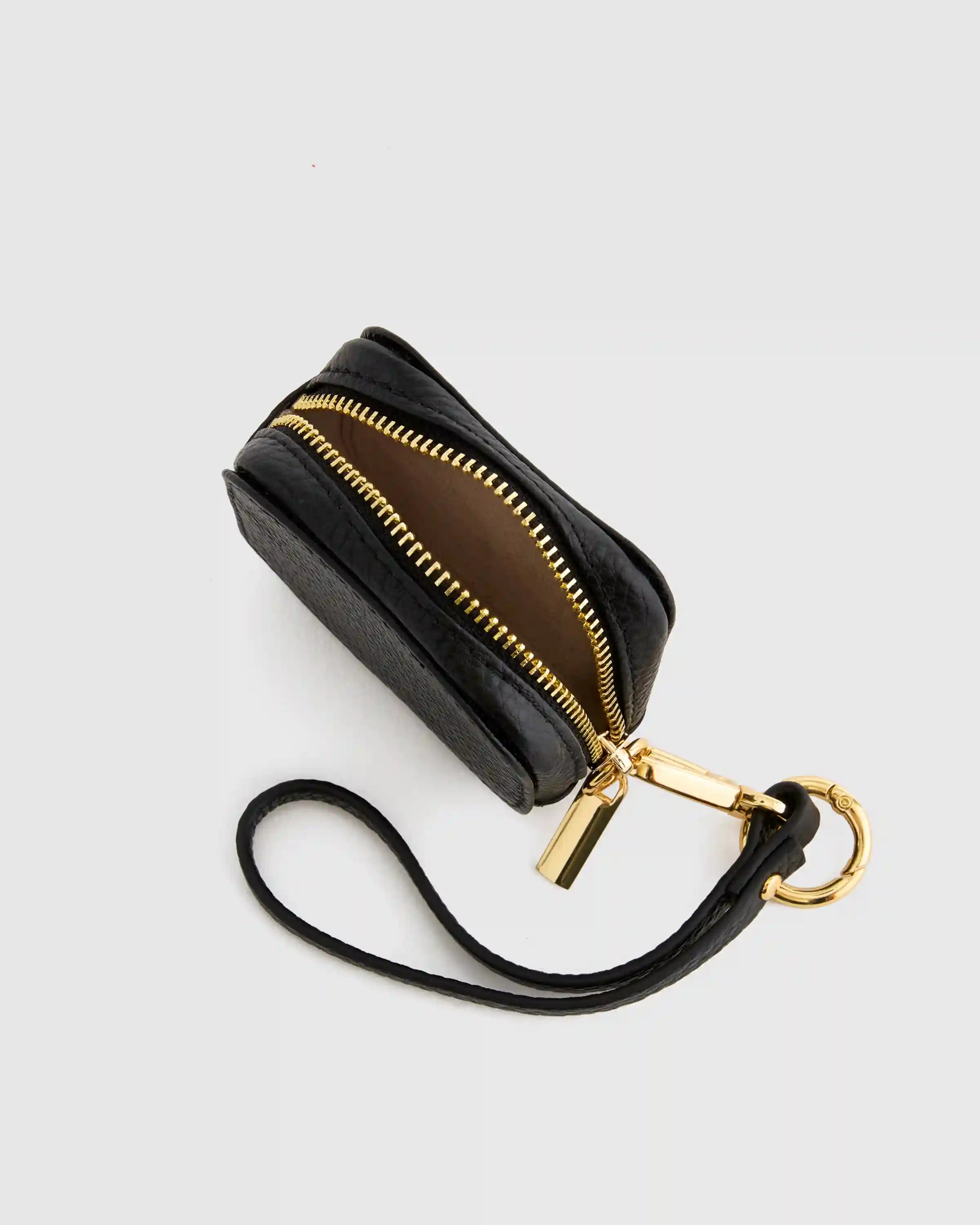 Italian Leather Zip Case