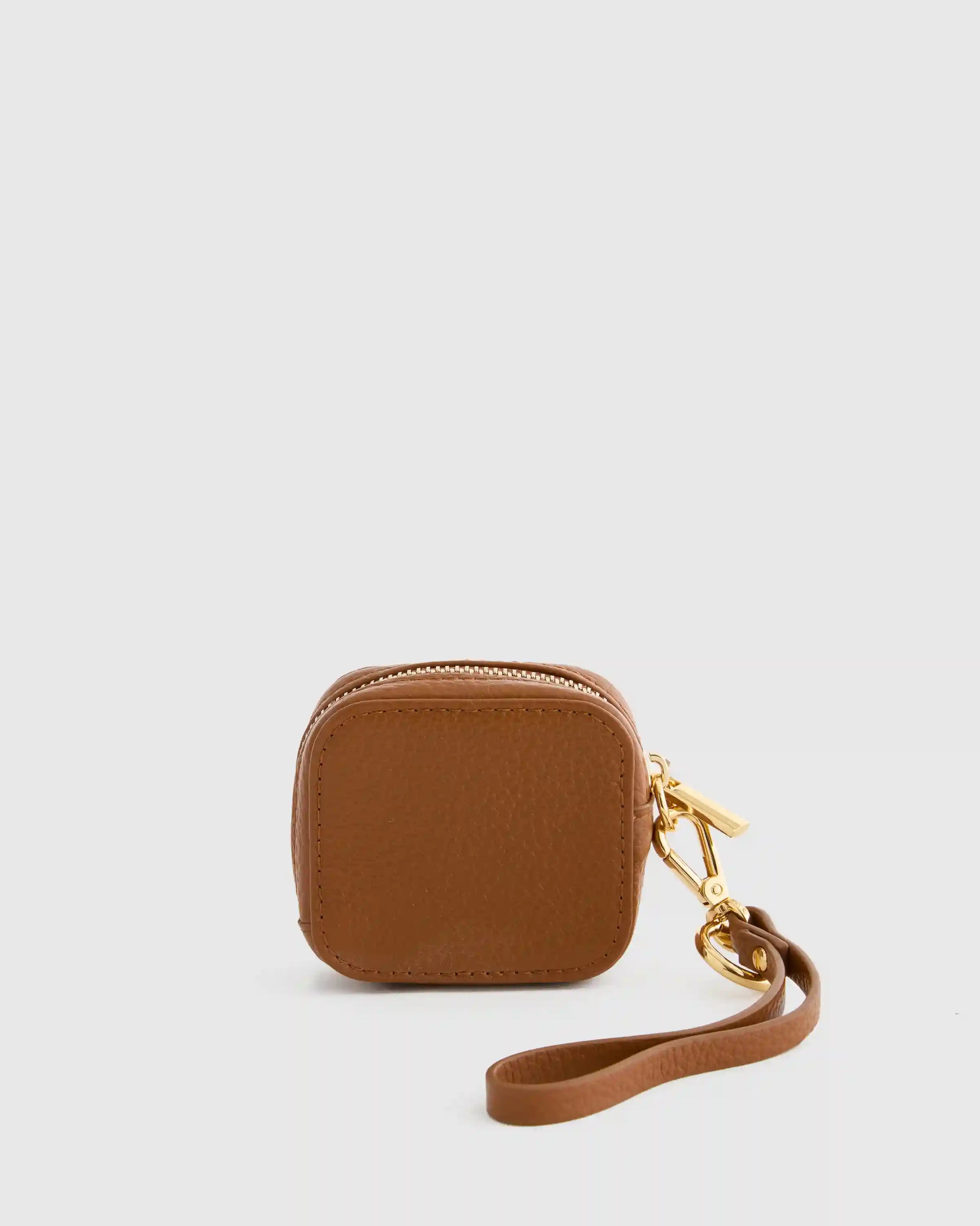 Italian Leather Zip Case