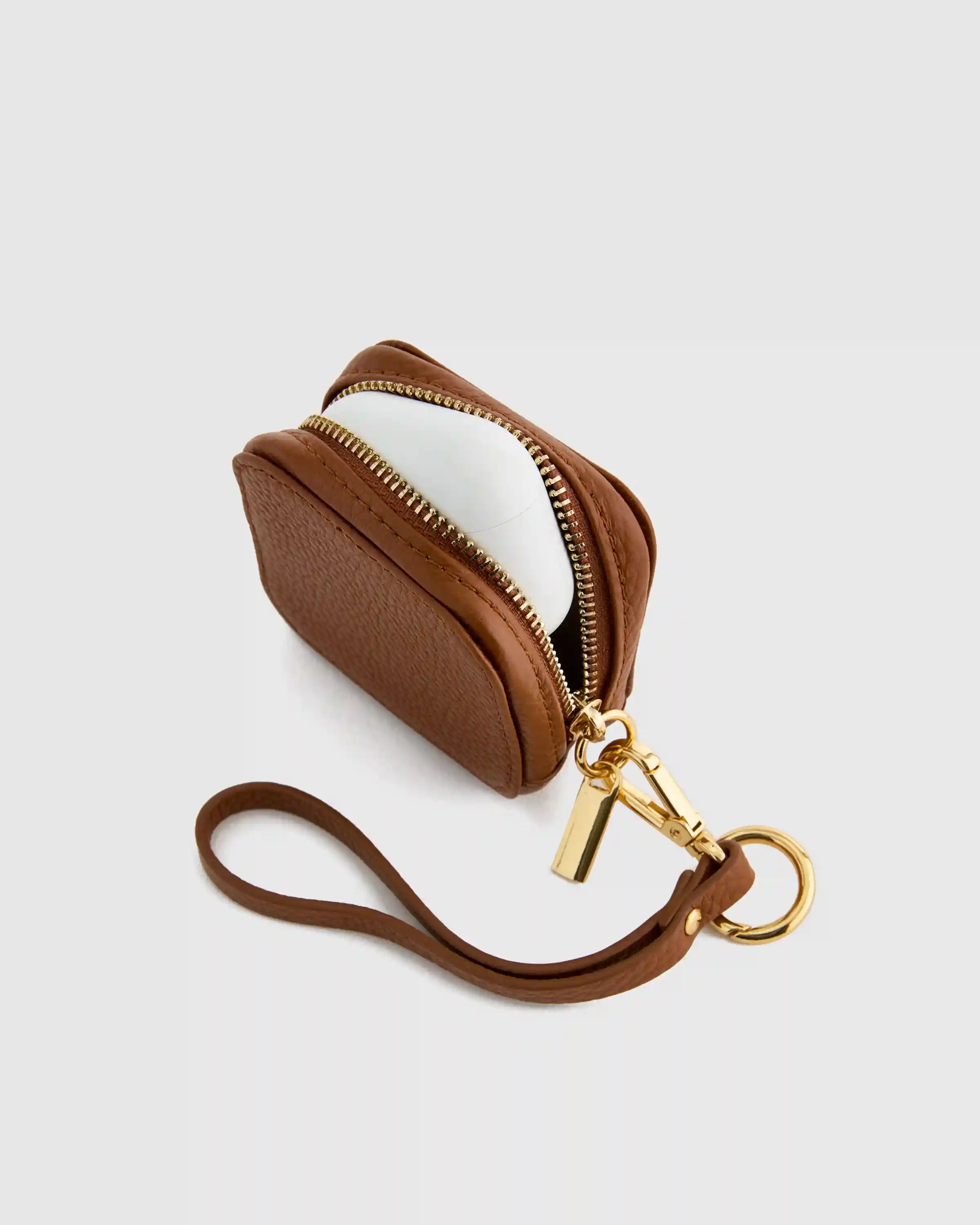 Italian Leather Zip Case