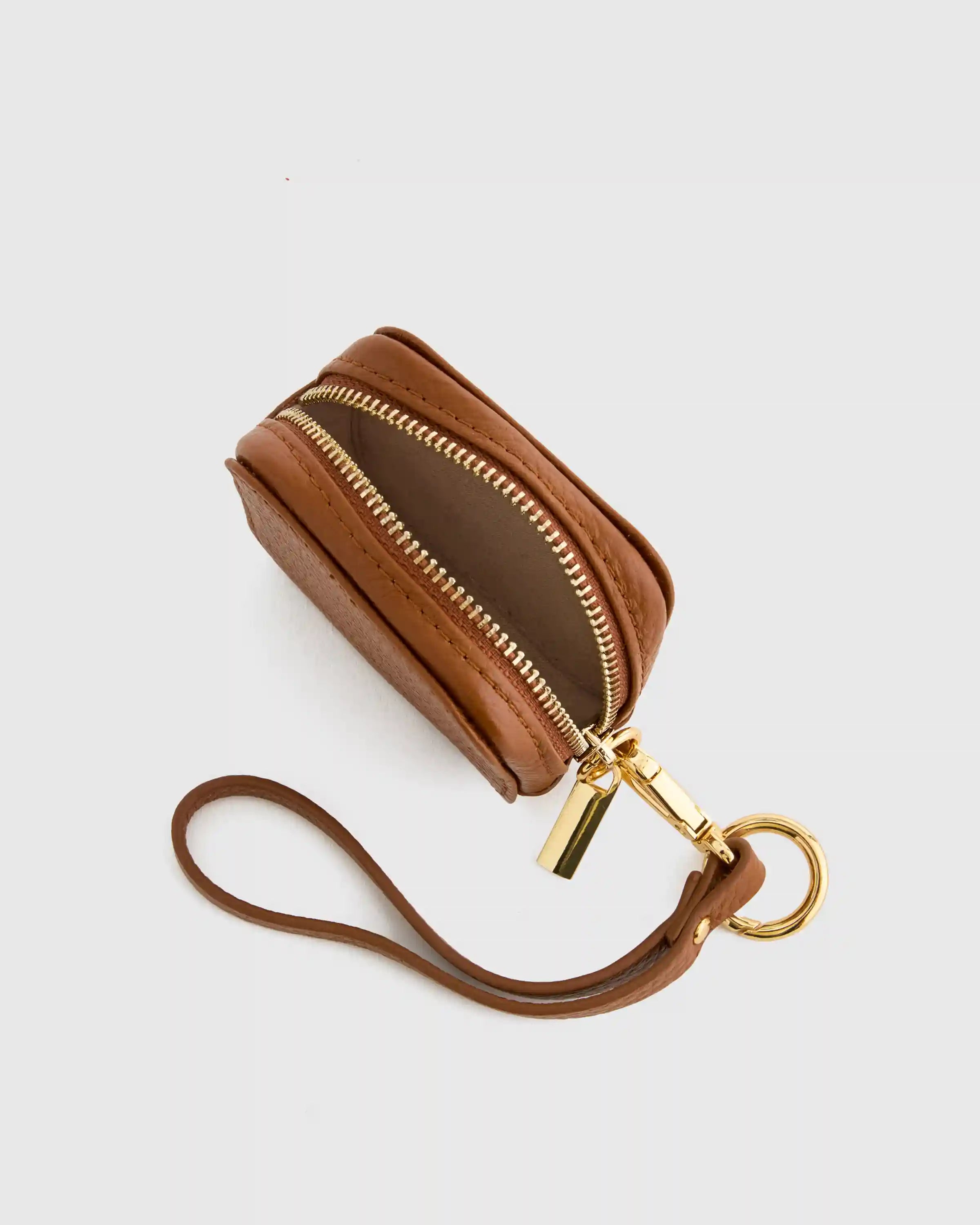 Italian Leather Zip Case