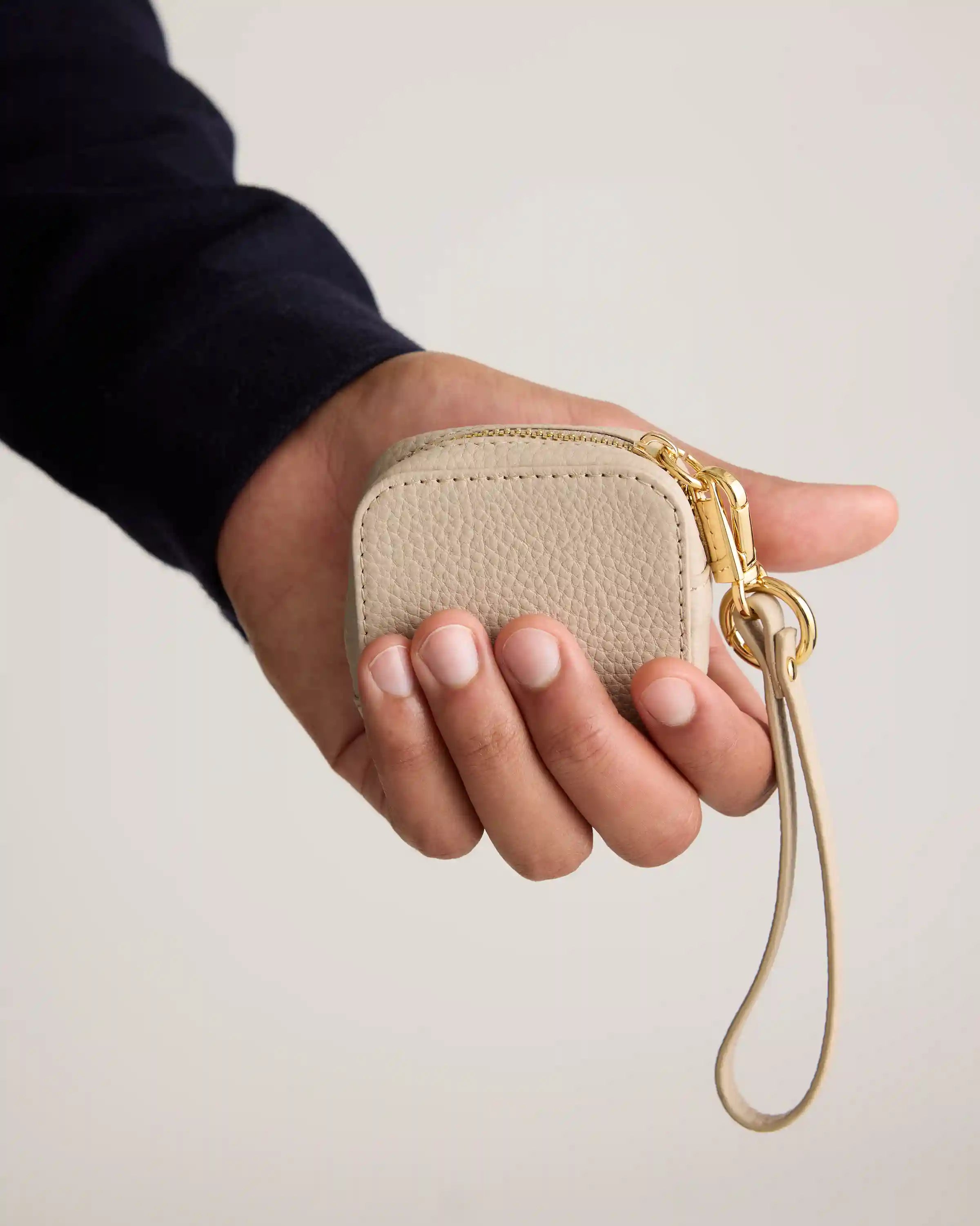 Italian Leather Zip Case