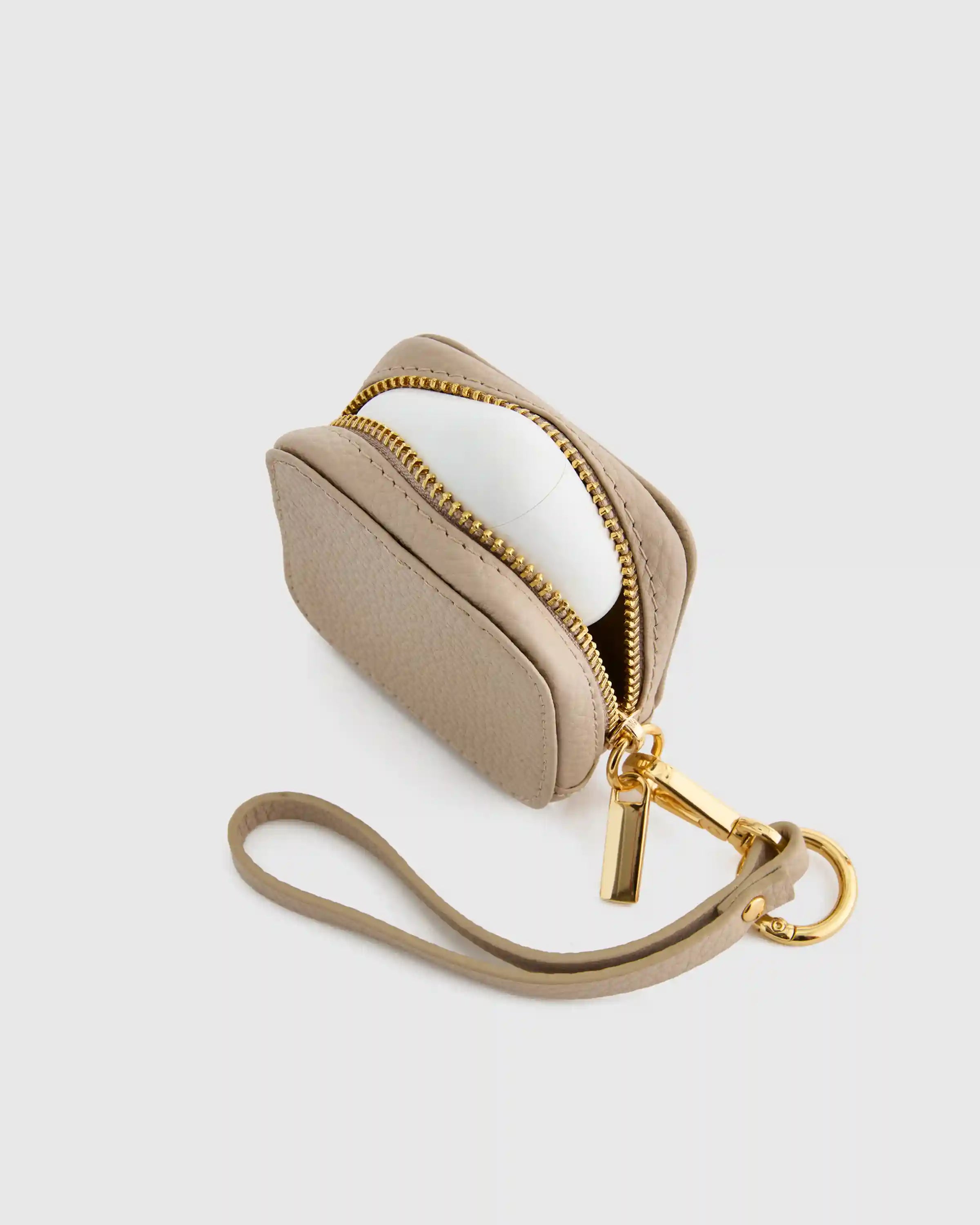 Italian Leather Zip Case