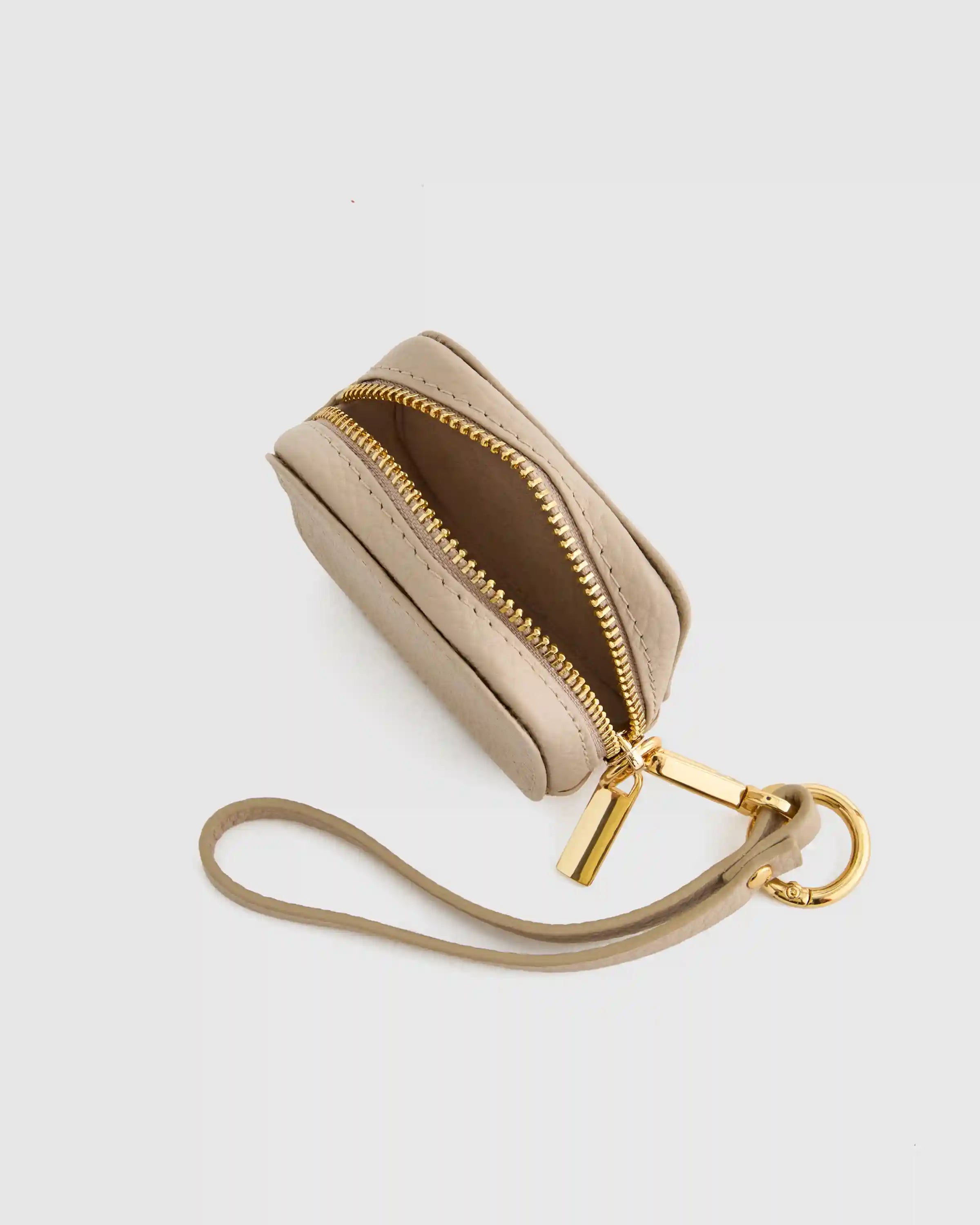 Italian Leather Zip Case