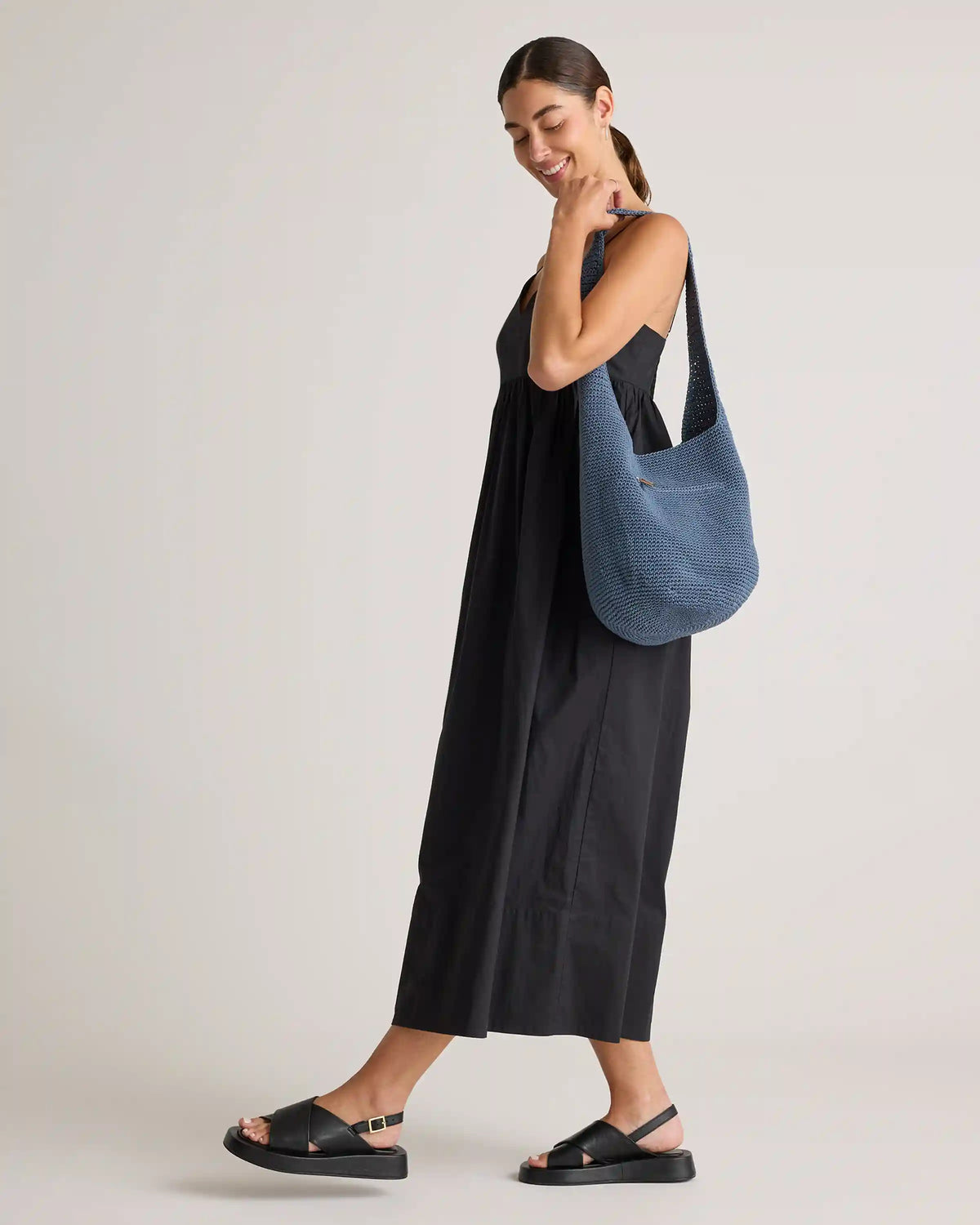 Hand Crochet Hobo Shoulder Bag