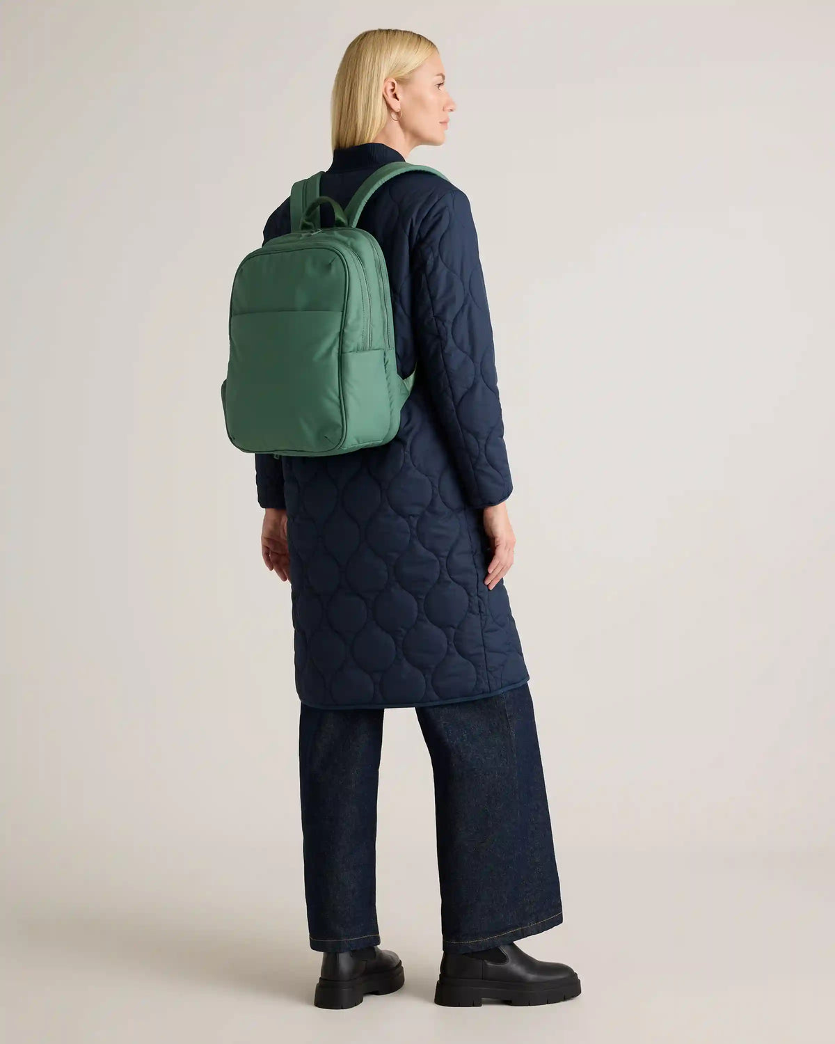Water Repellent Puff Commuter Backpack