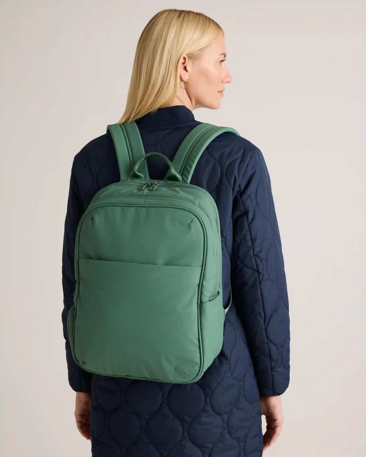 Water Repellent Puff Commuter Backpack