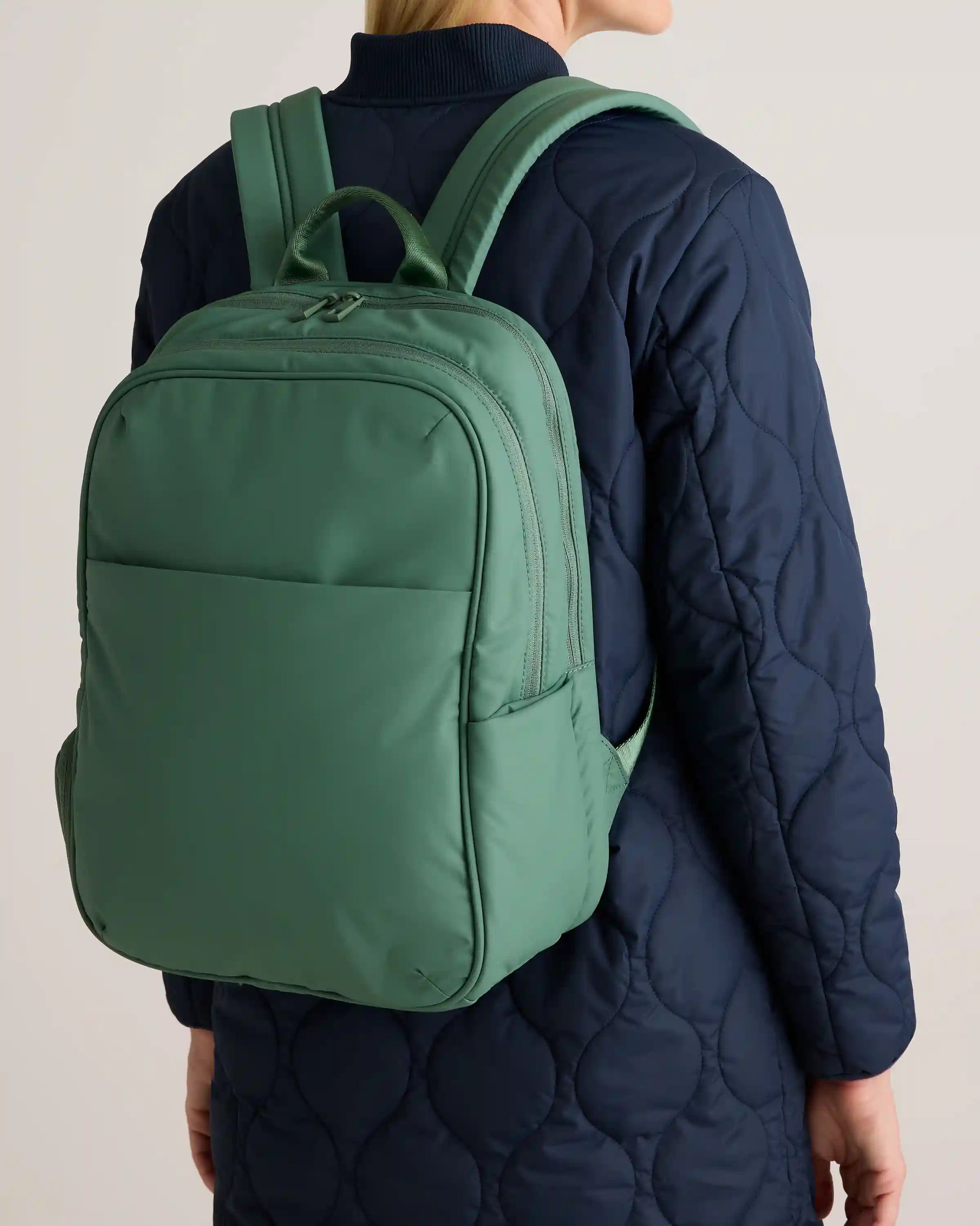 Water Repellent Puff Commuter Backpack