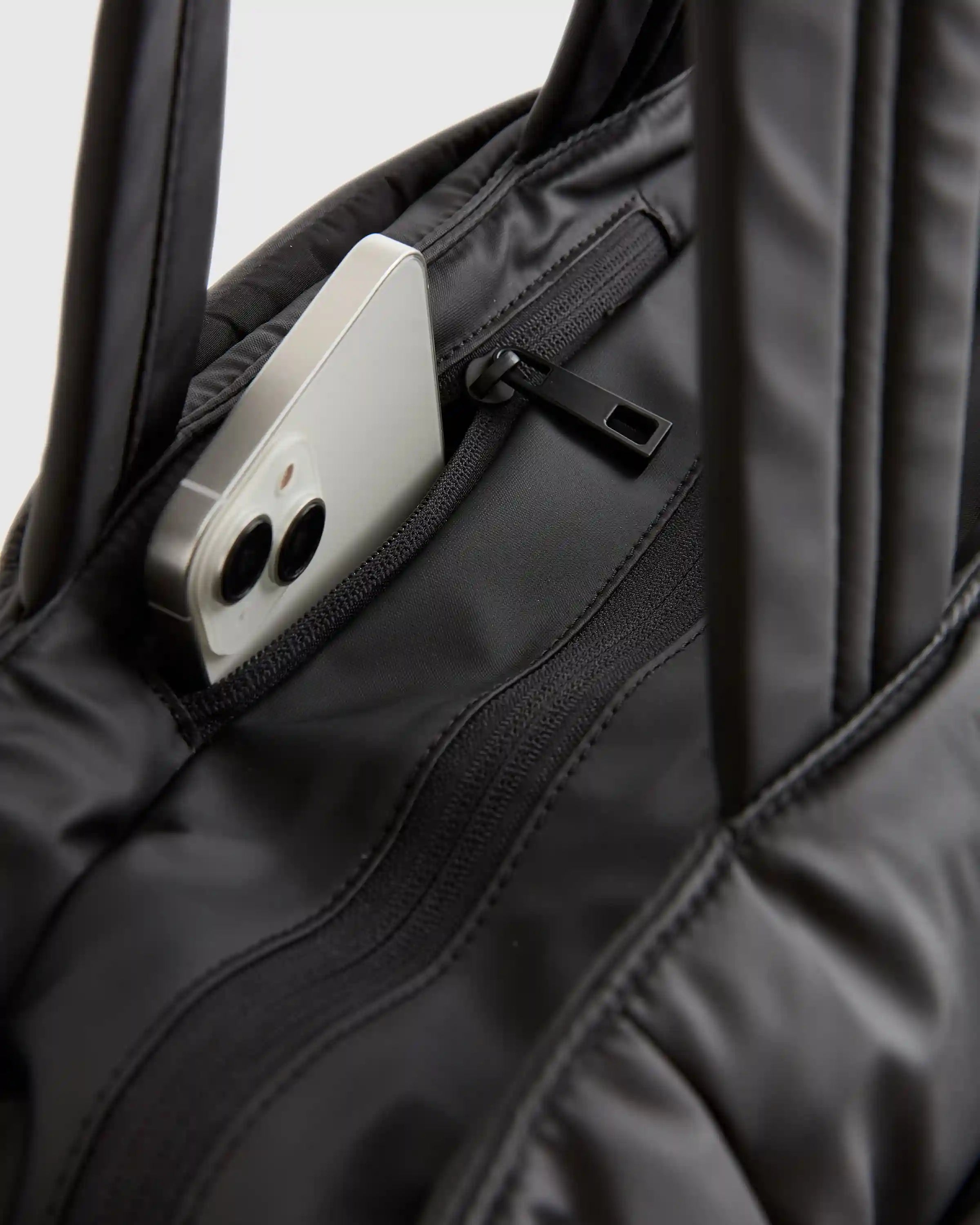 Water Repellent Puff Expandable Tote