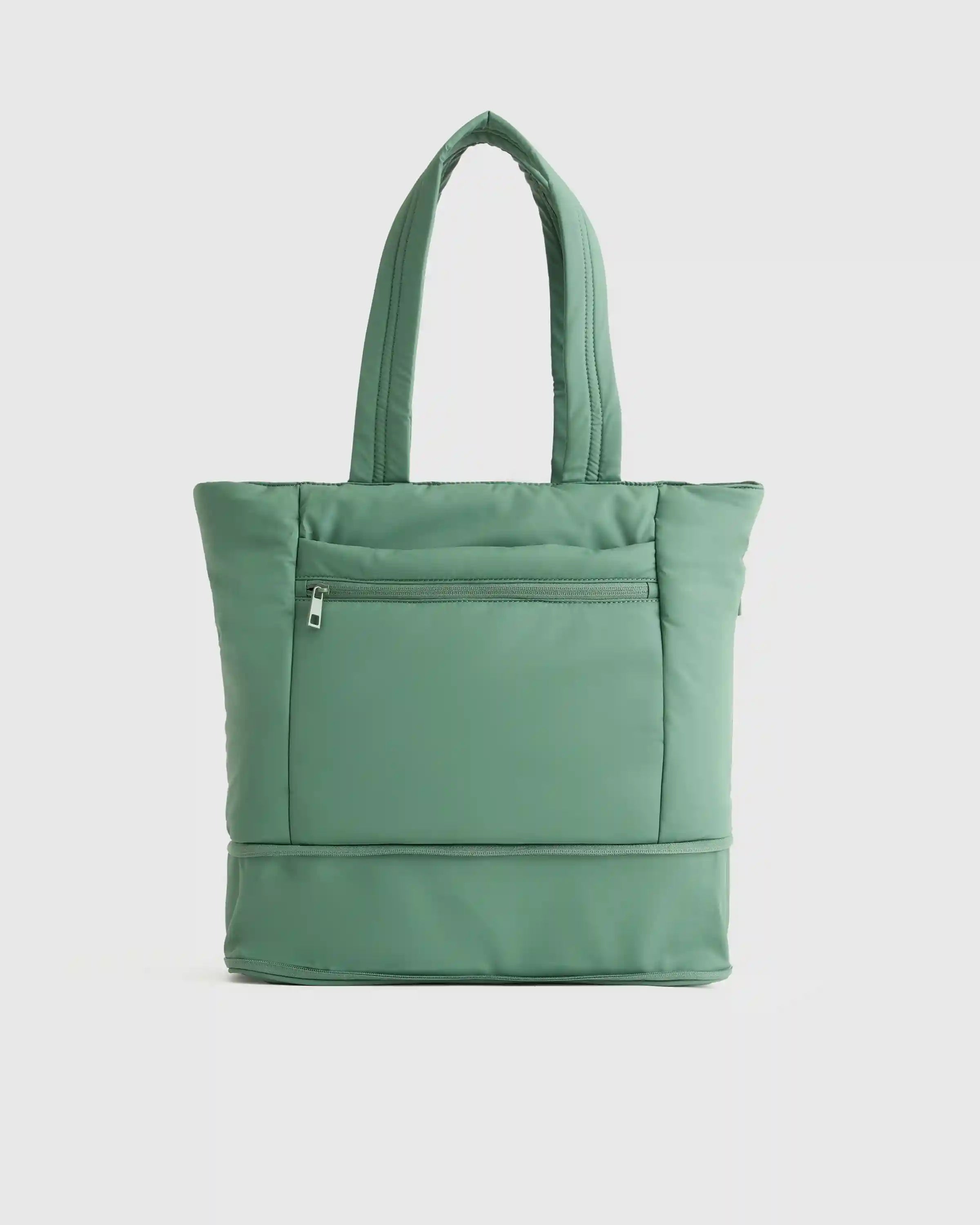 Water Repellent Puff Expandable Tote